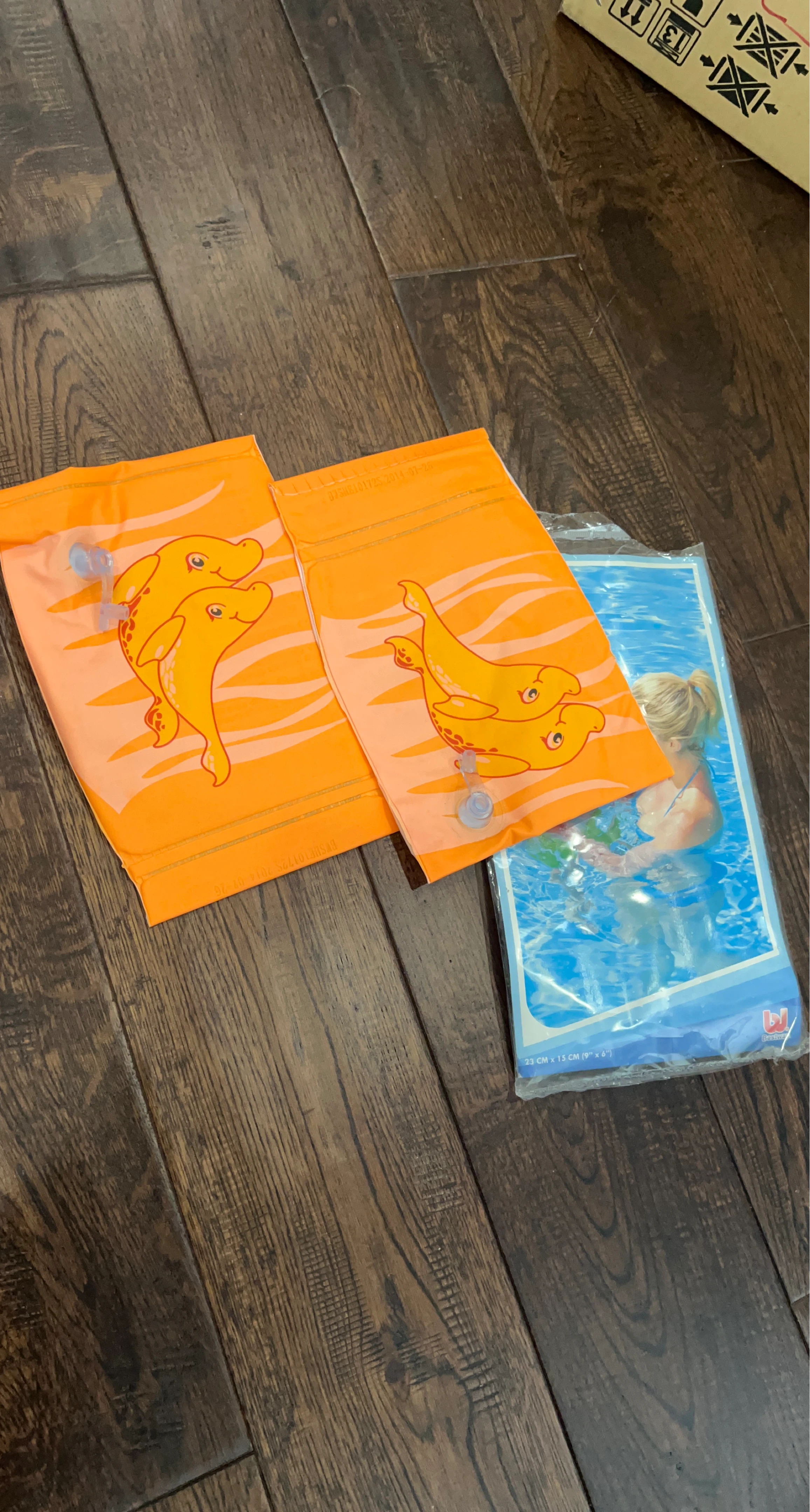 Bestway Armbands - Orange Dolphins