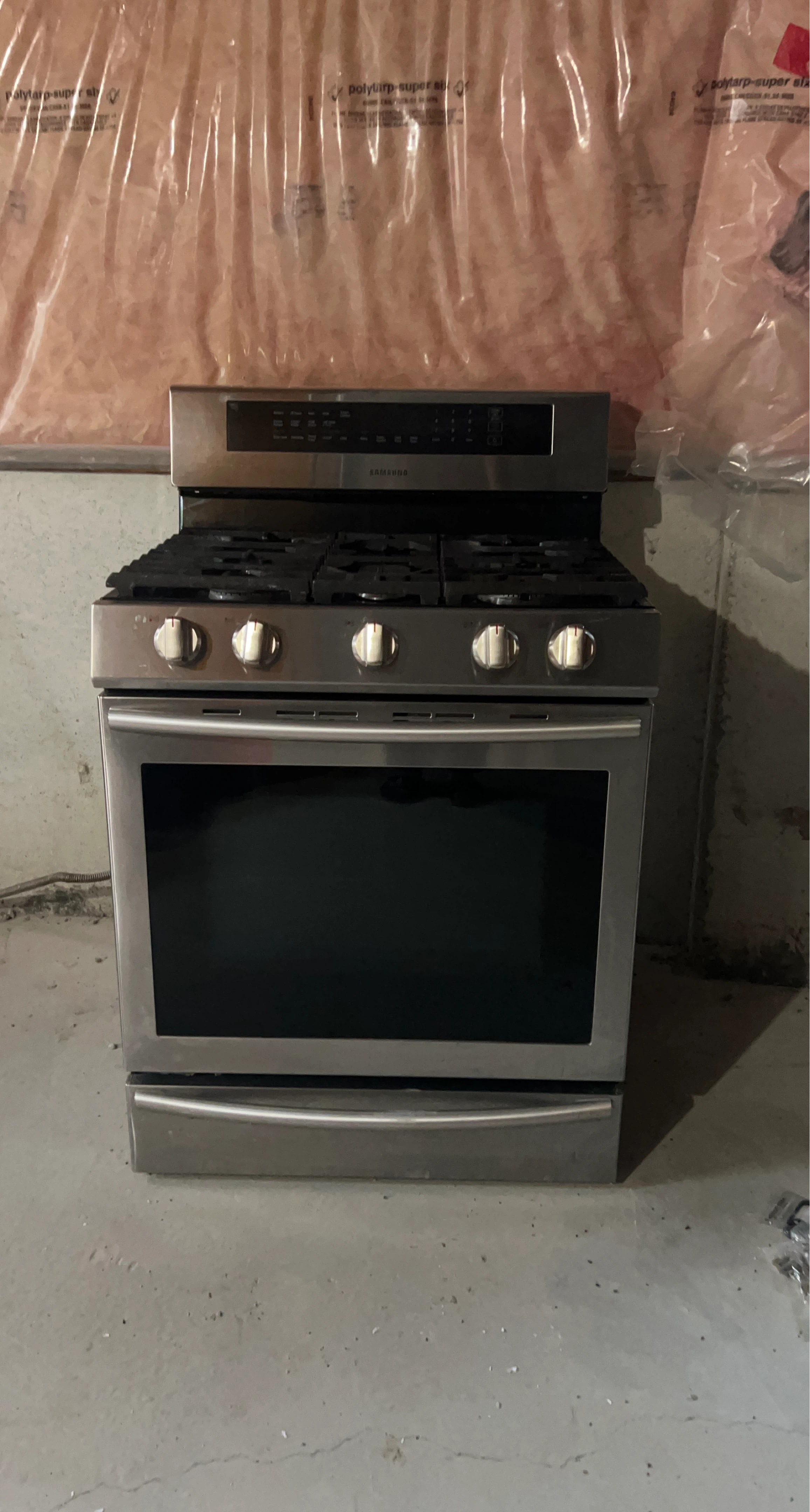 Samsung Gas Range - Stainless Steel