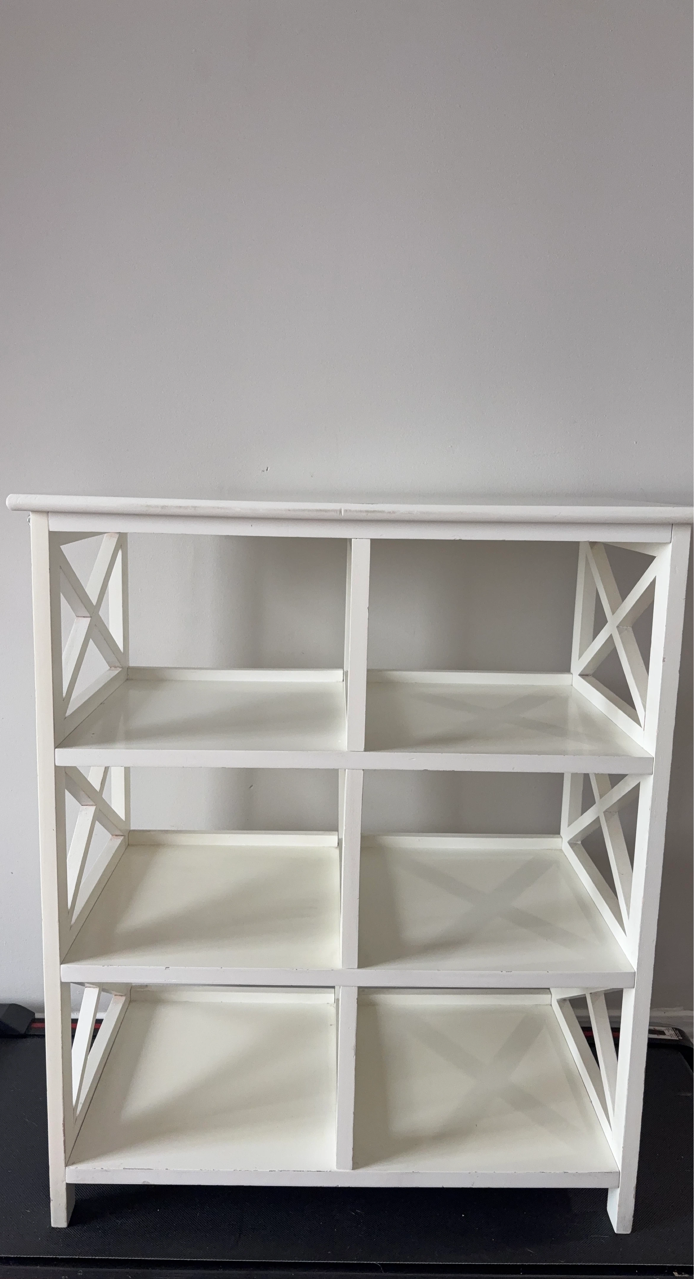 JYSK - White 6-Cube Shelf