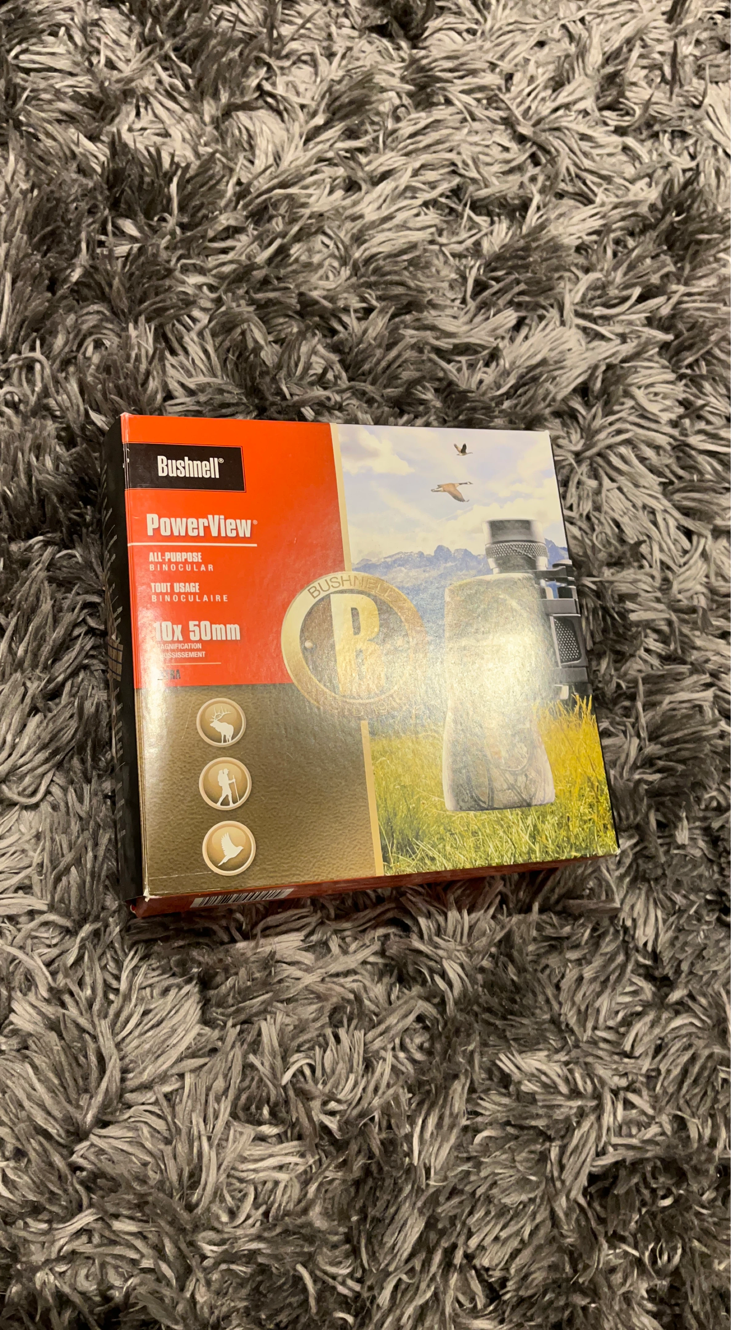 Bushnell PowerView 10x Magnification Binoculars