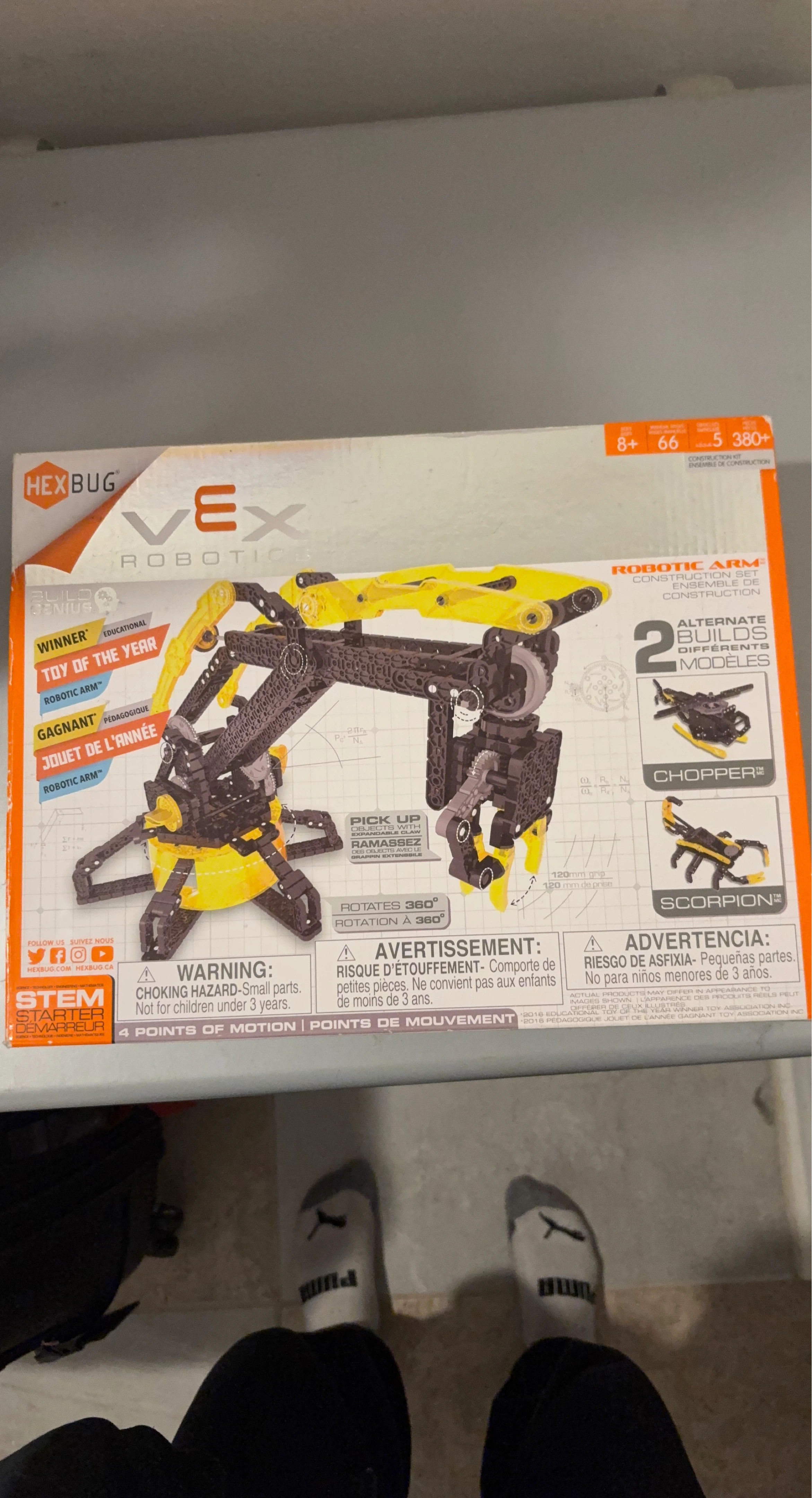 HEXBUG VEX Robotic Arm Building Kit