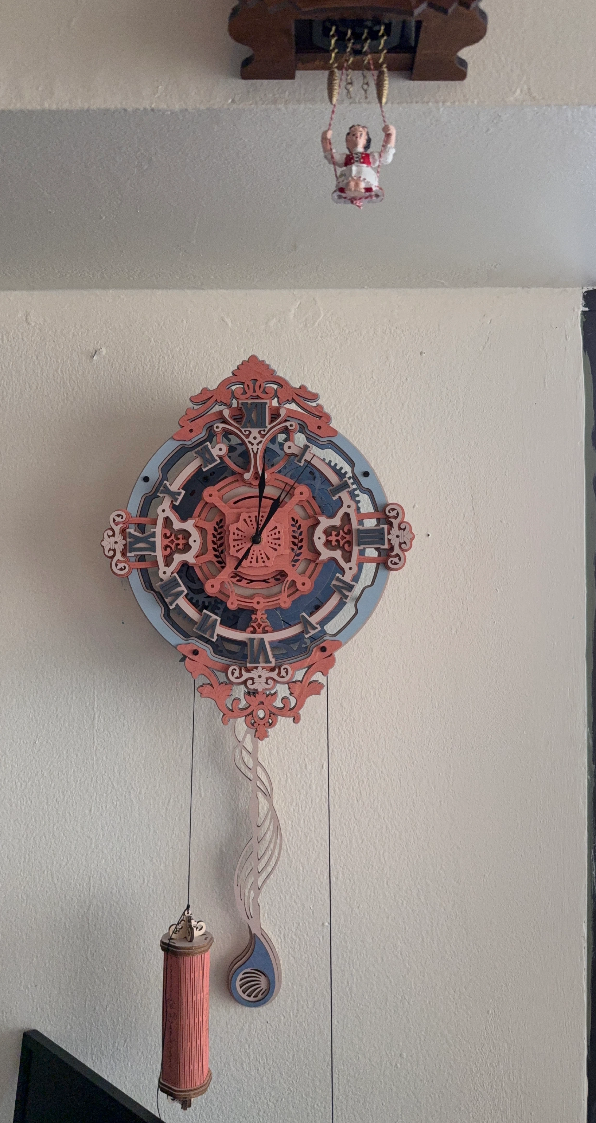 DIY Wooden Wall Clock - photo 2