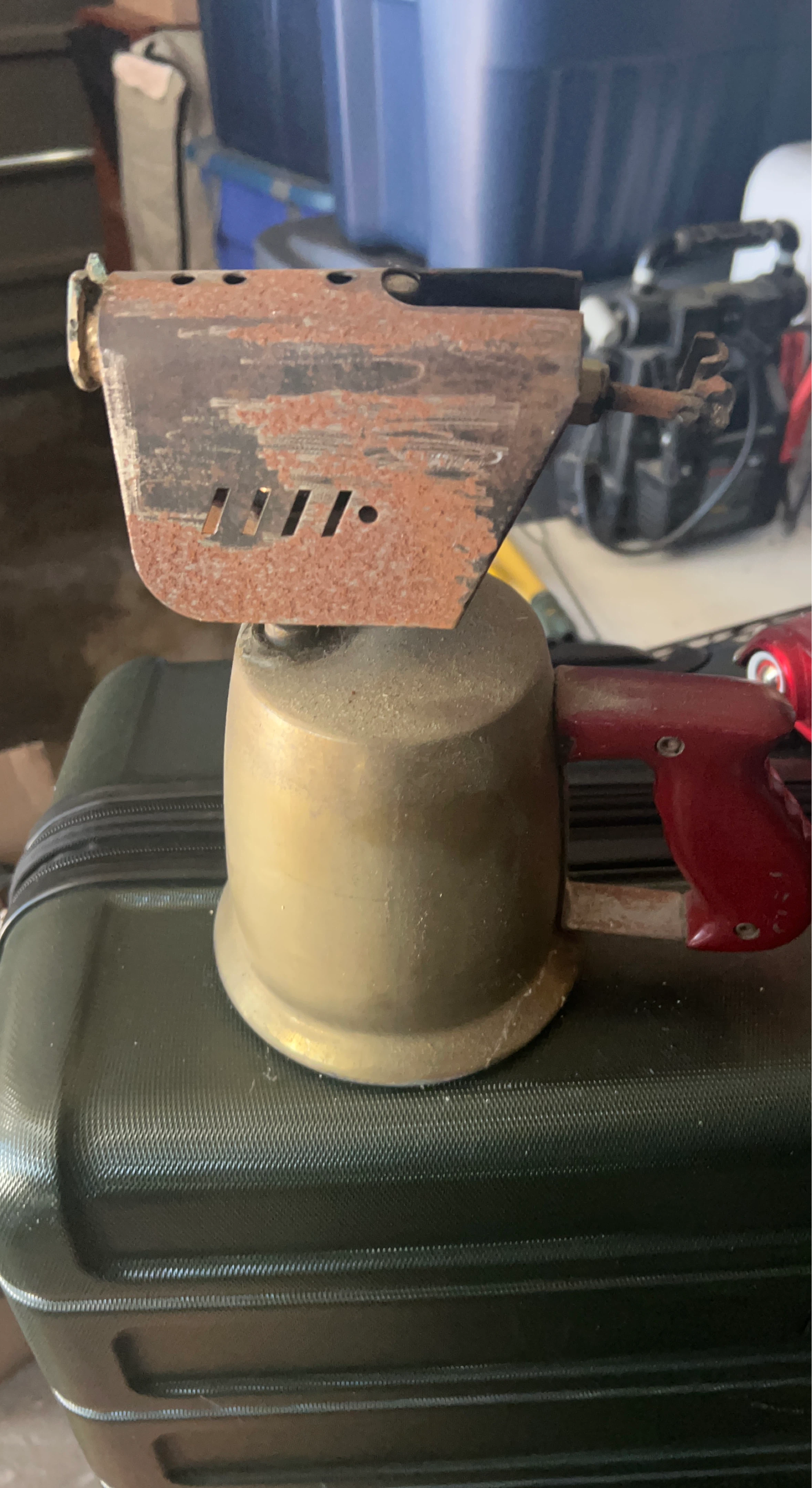 Vintage Brass Blow Torch