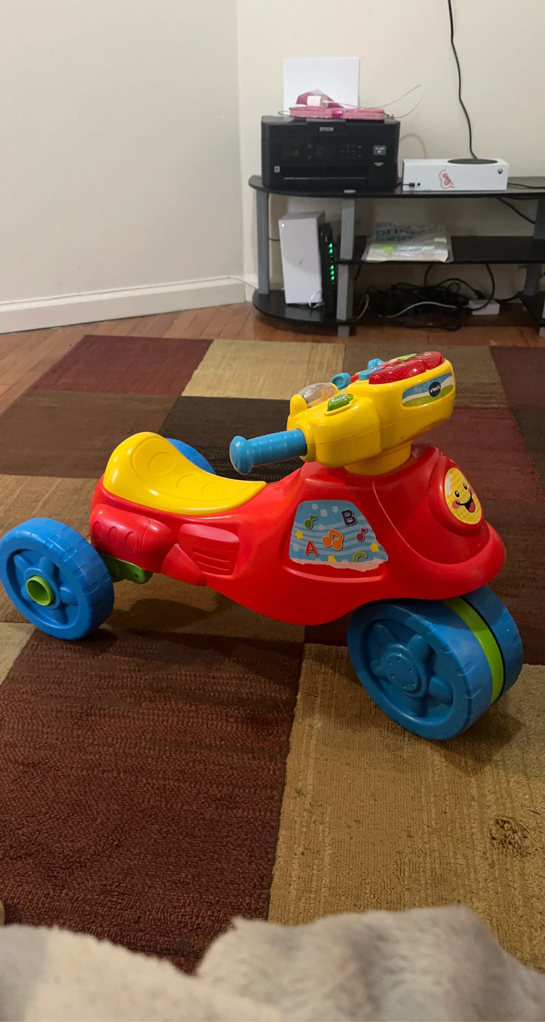 VTech 2-in-1 Learn & Zoom Motorbike Ride-On Toy