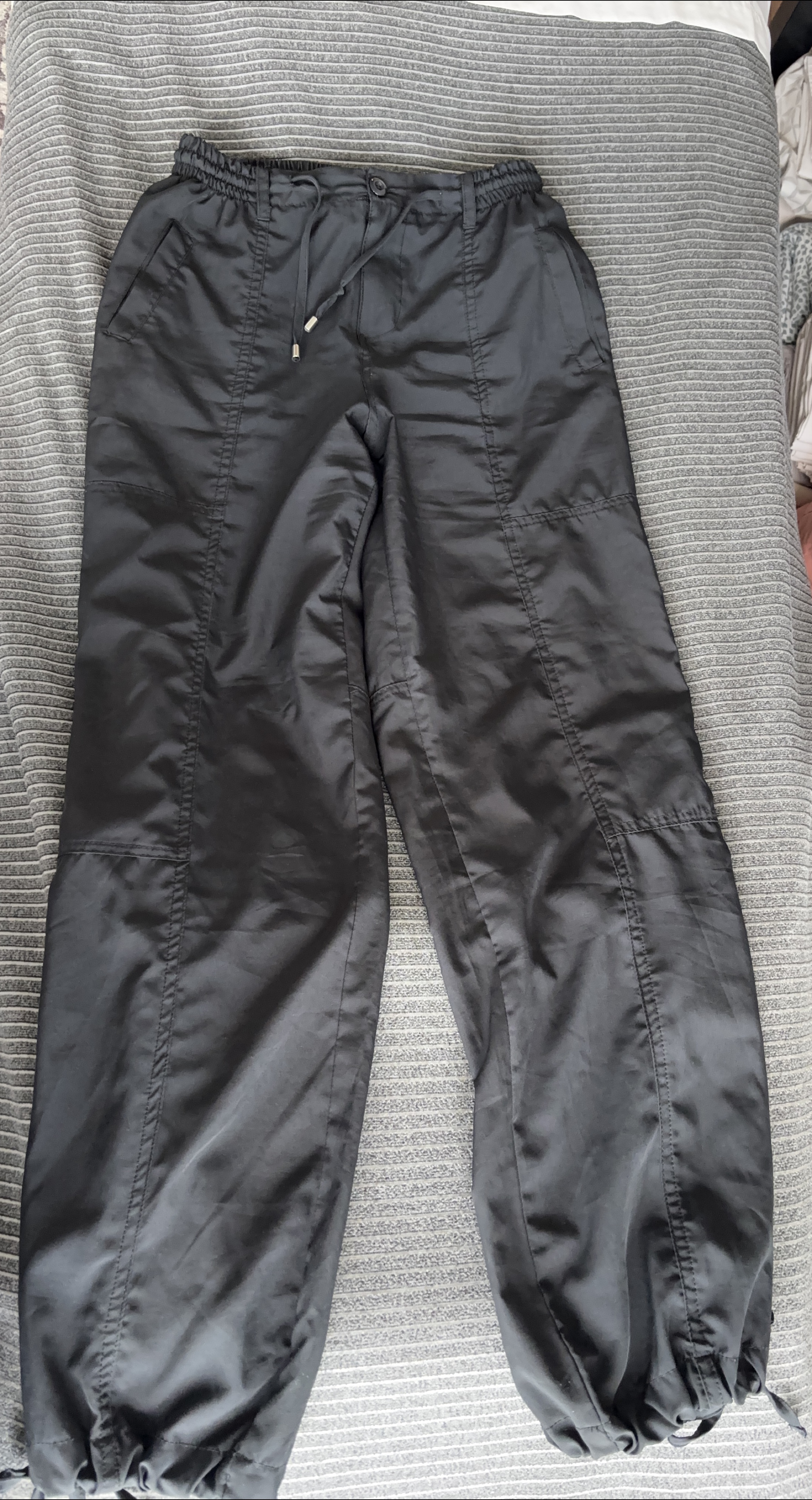 NEW fit M Black Cargo Pants