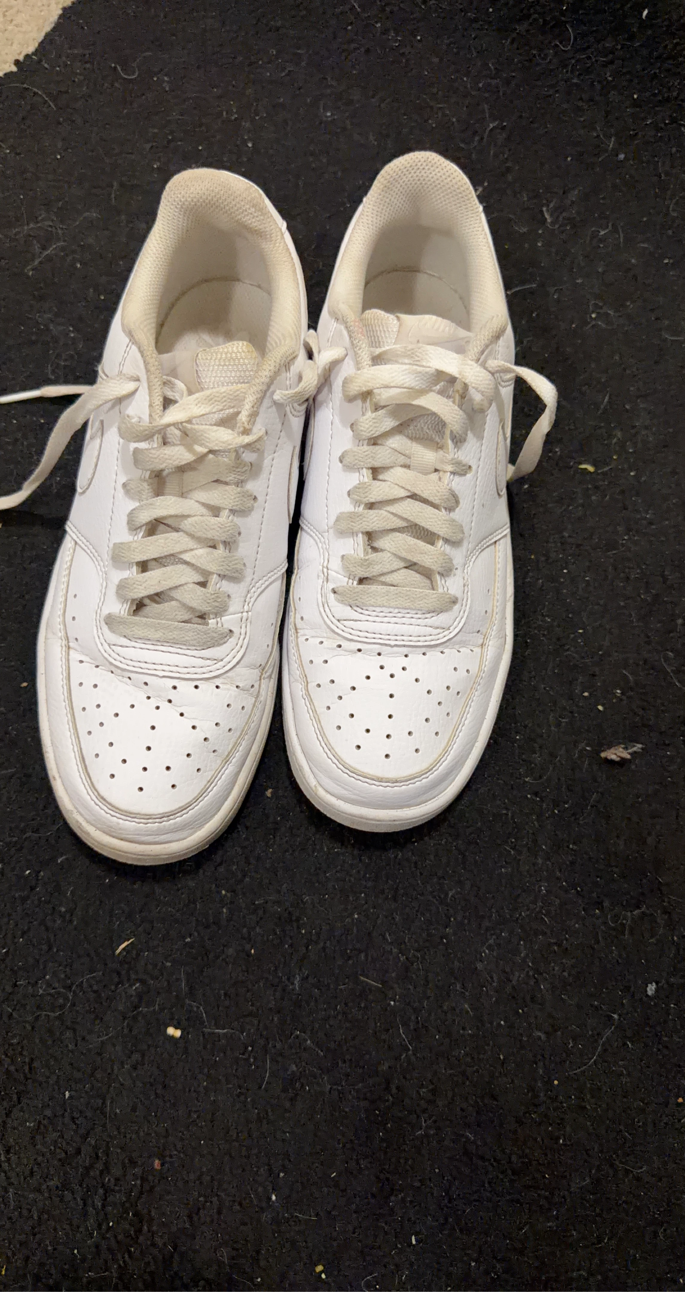 White Nike Air Force 1 Sneakers