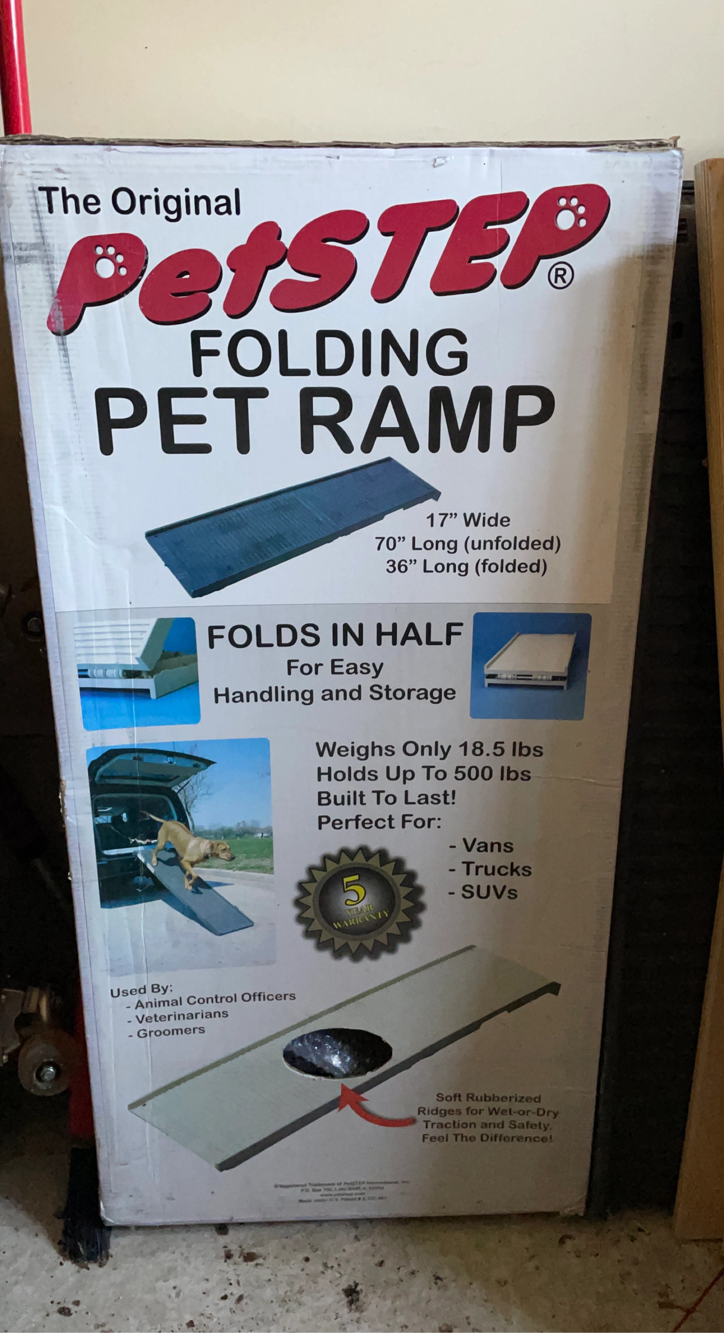 PetSTEP Folding Pet Ramp