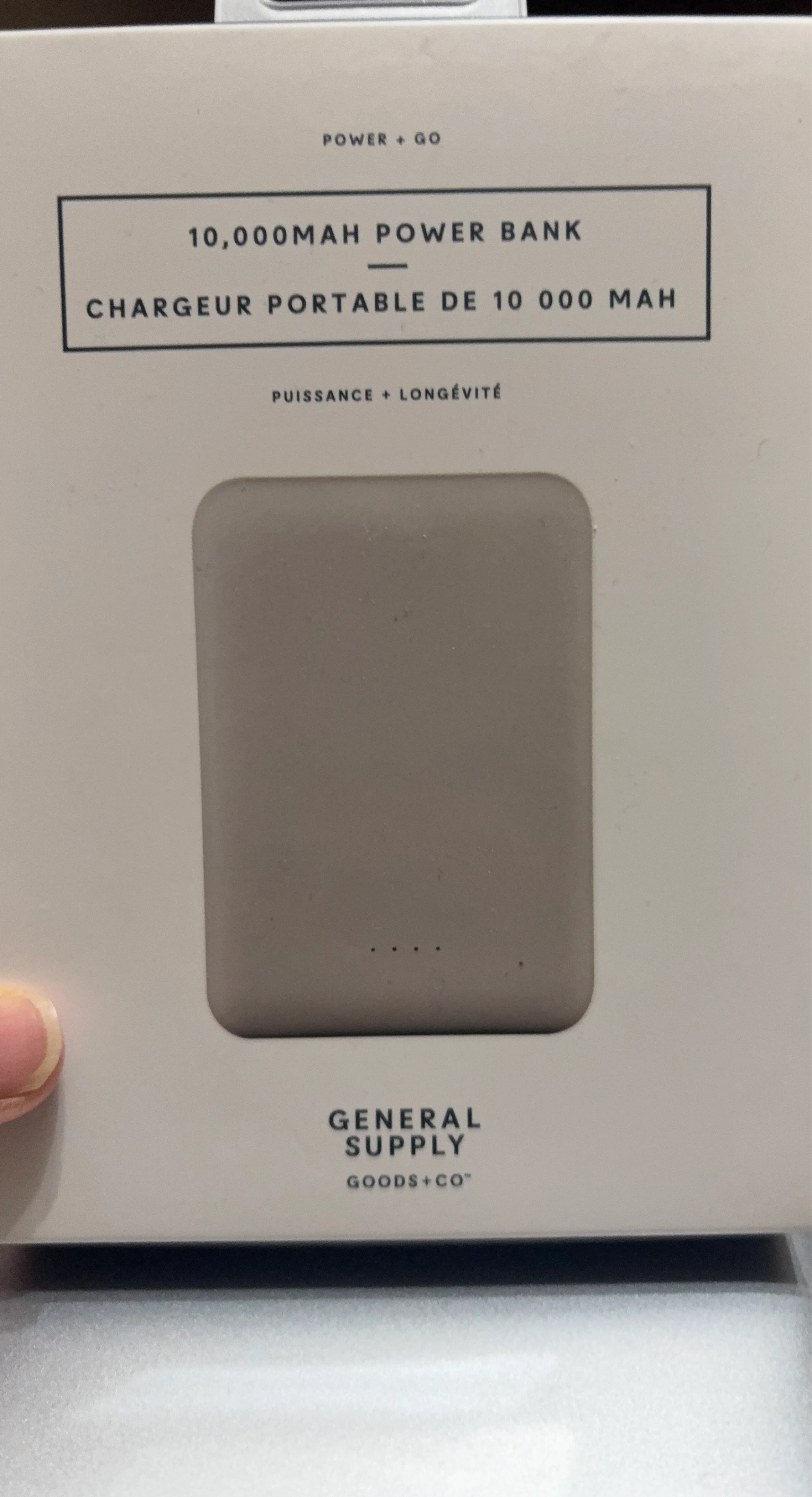 General Supply Goods + Co. 10,000mAh Power Bank