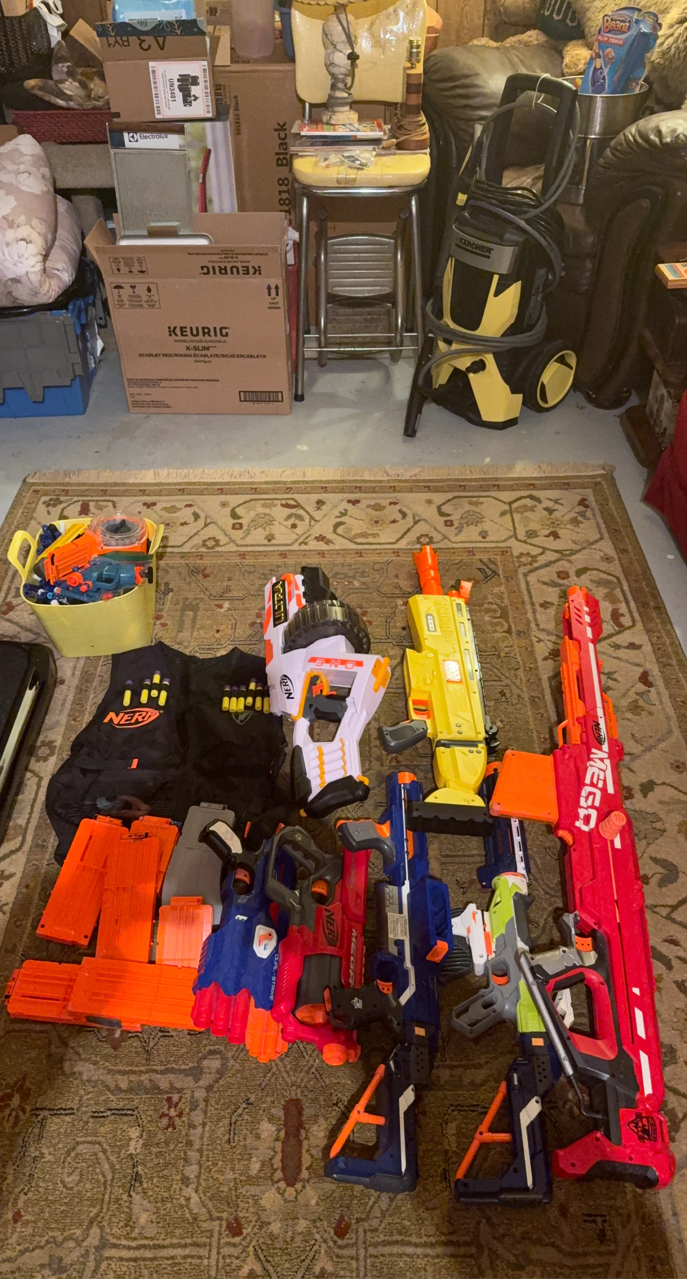 Nerf Toy Guns and Accessories Bundle