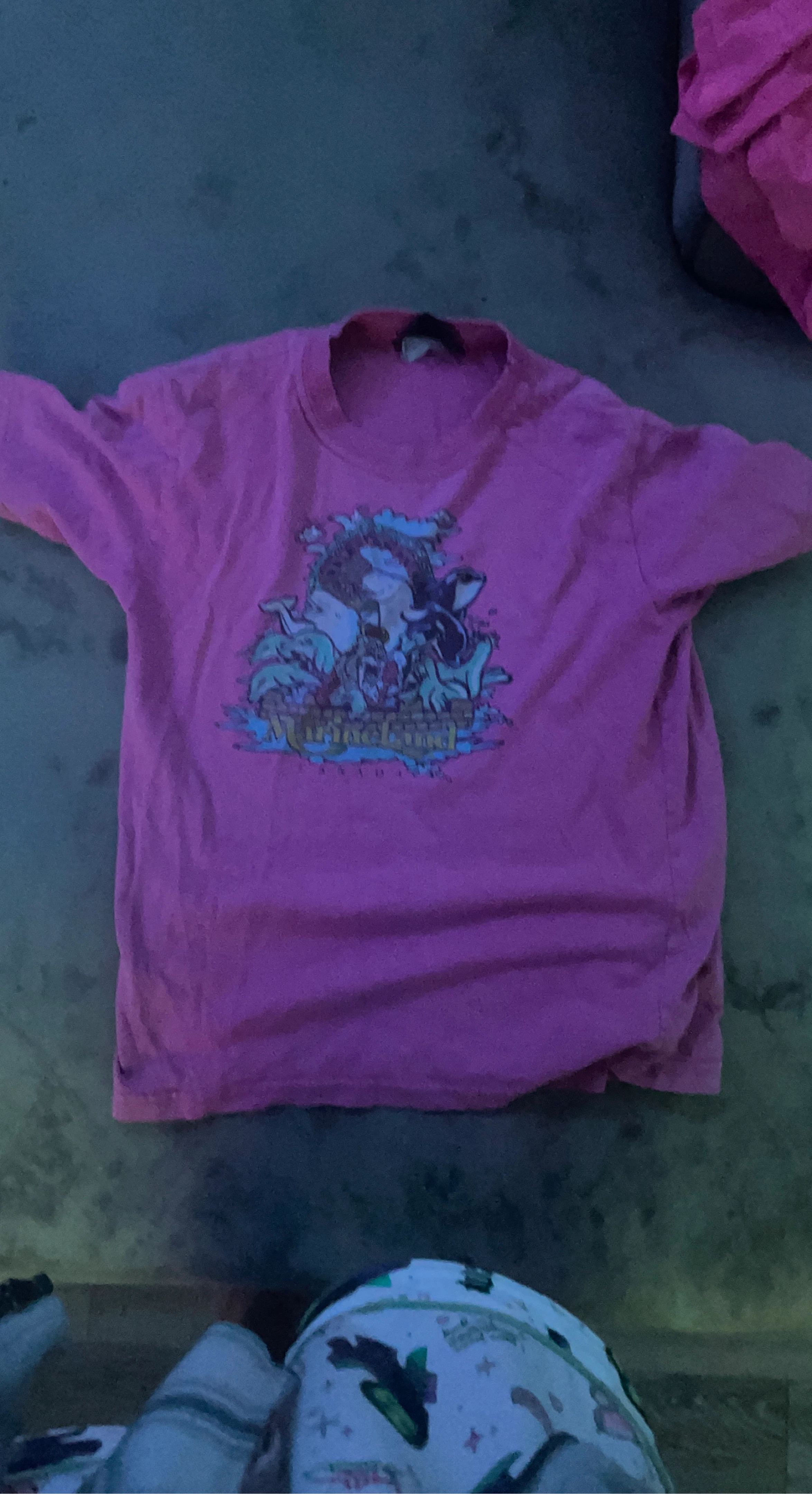 Pink "Marineland" Graphic T-Shirt