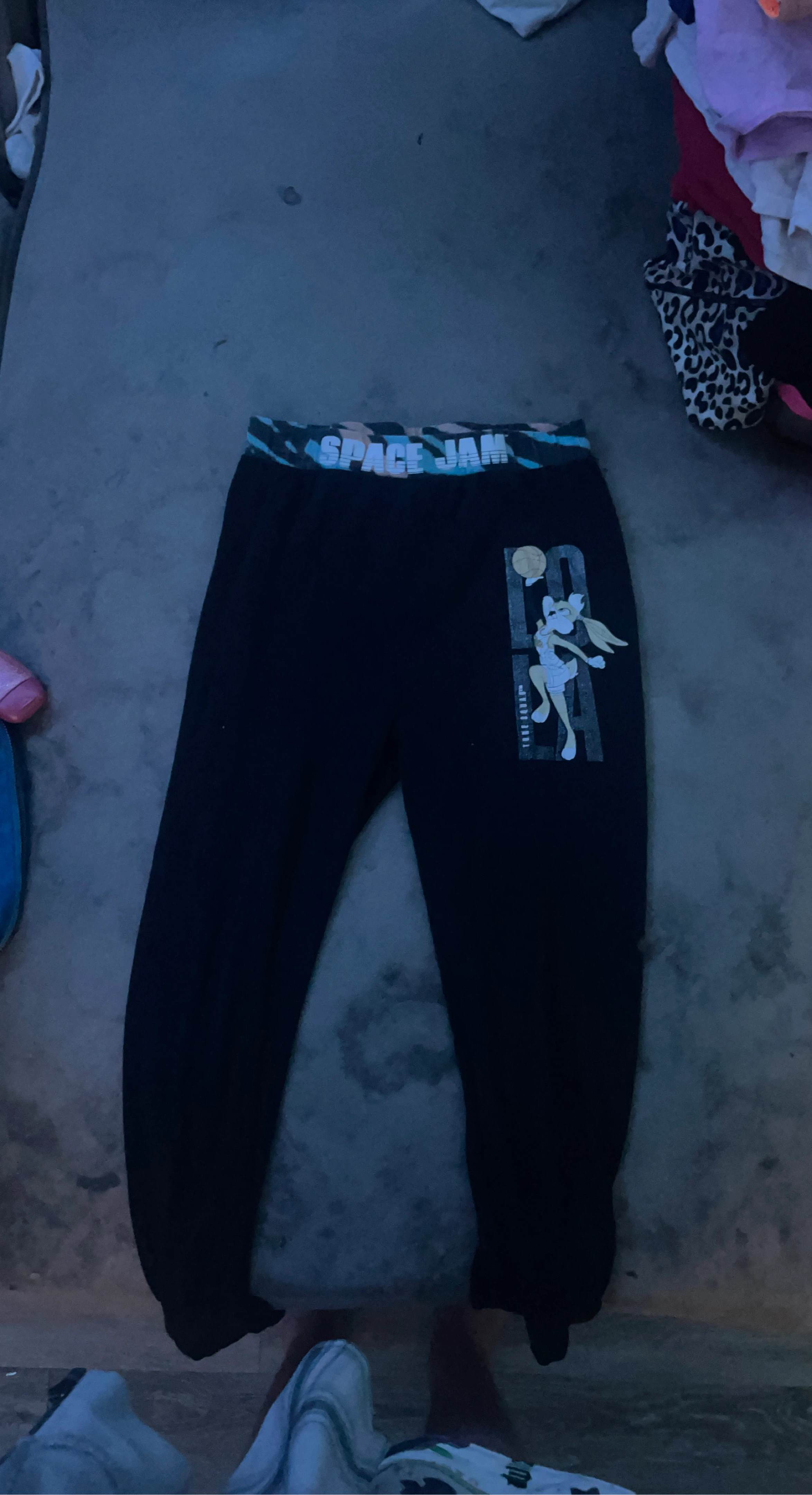 Space Jam Joggers with Lola Bunny Graphic