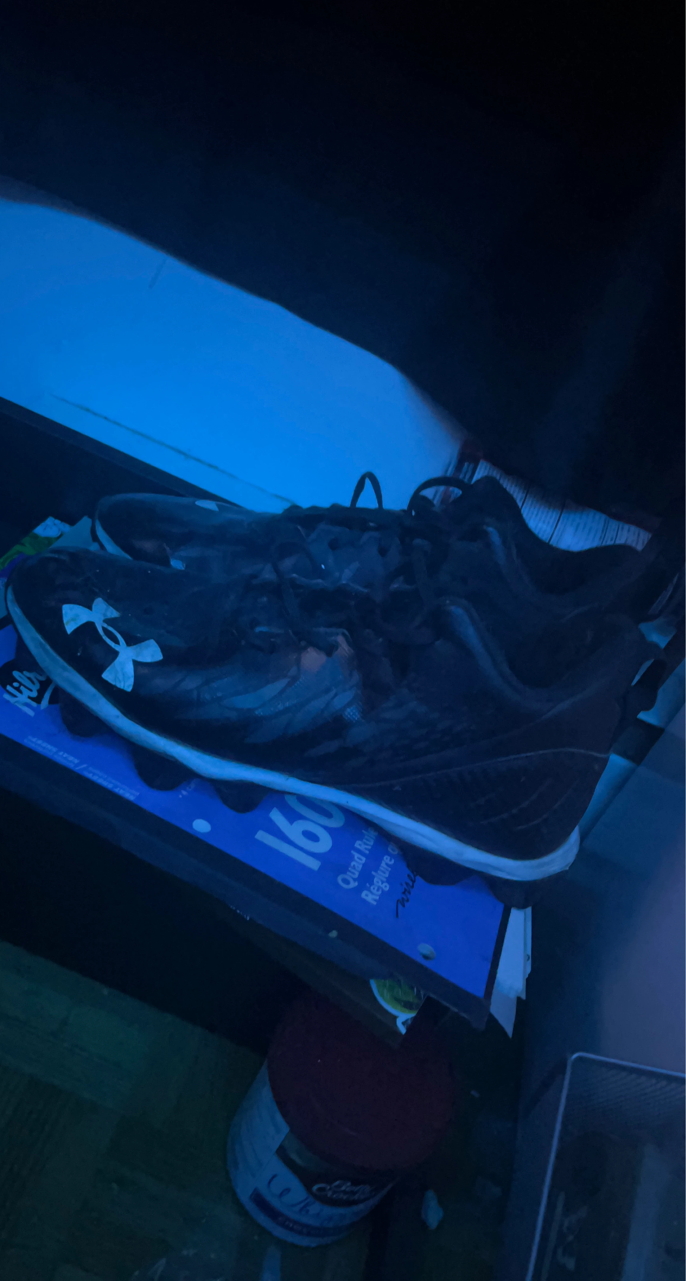 Under Armour Black Baseball Cleats
