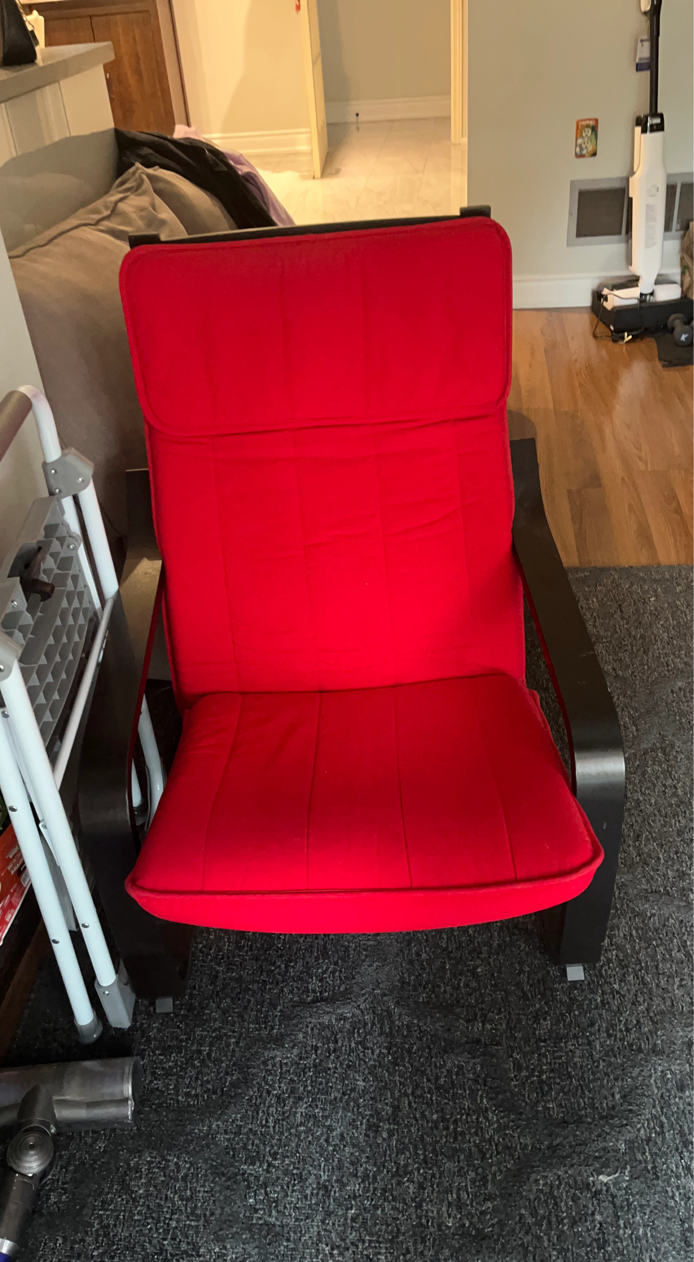 Red Accent Chair