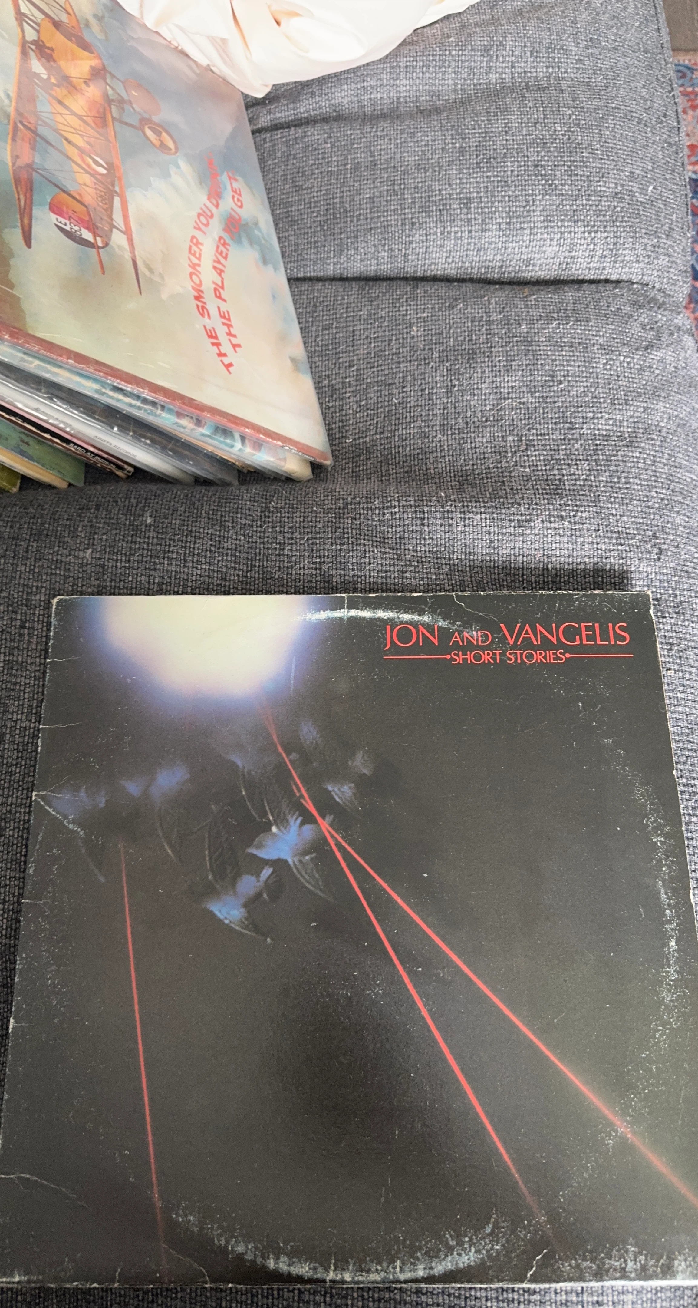 Jon and Vangelis - Short Stories Vinyl Record