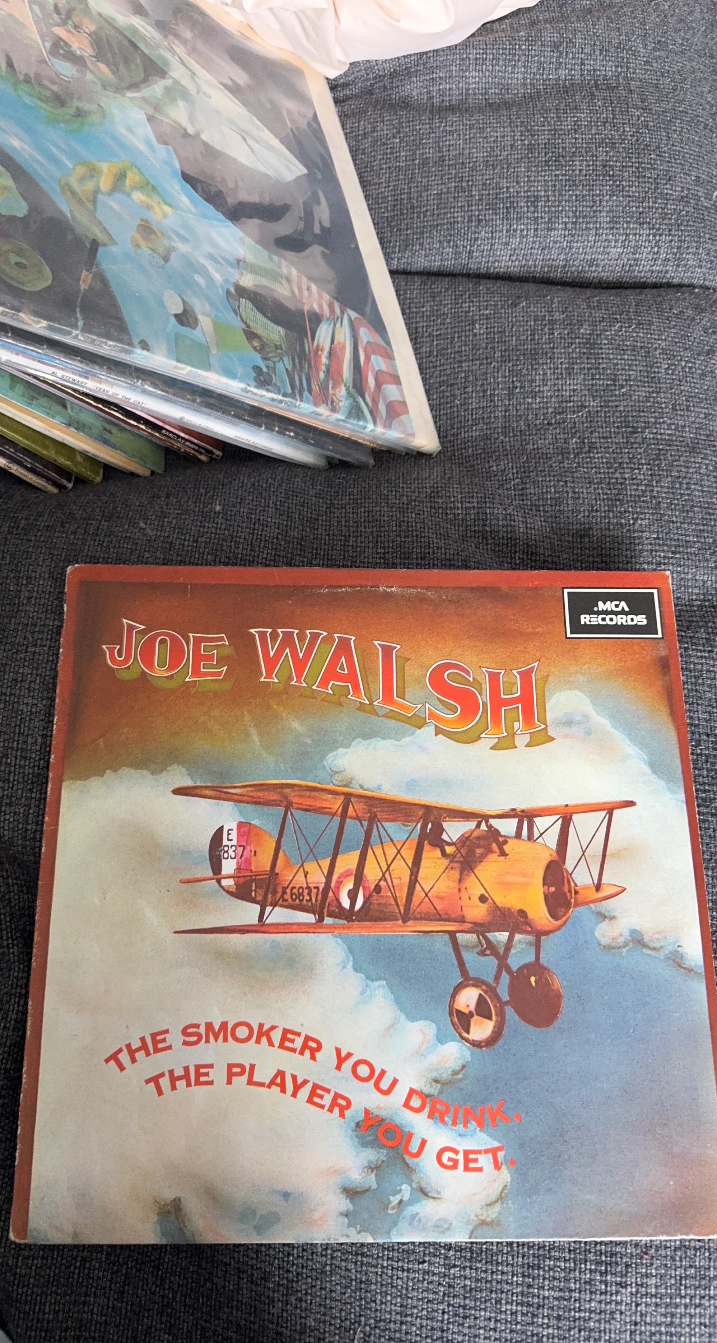 Joe Walsh The Smoker You Drink, The Player You Get Vinyl Record