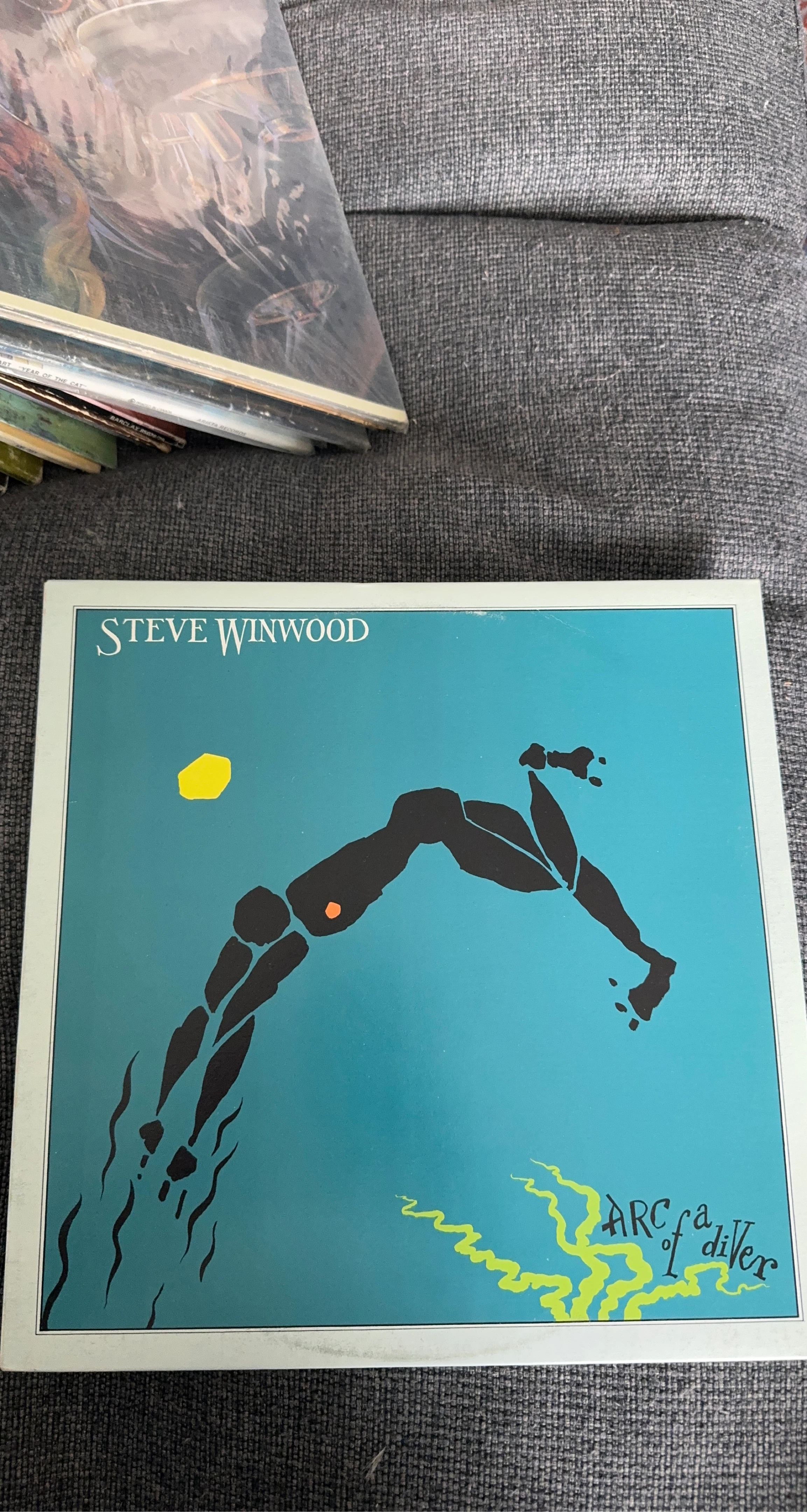 Steve Winwood Arc of a Diver Vinyl Record