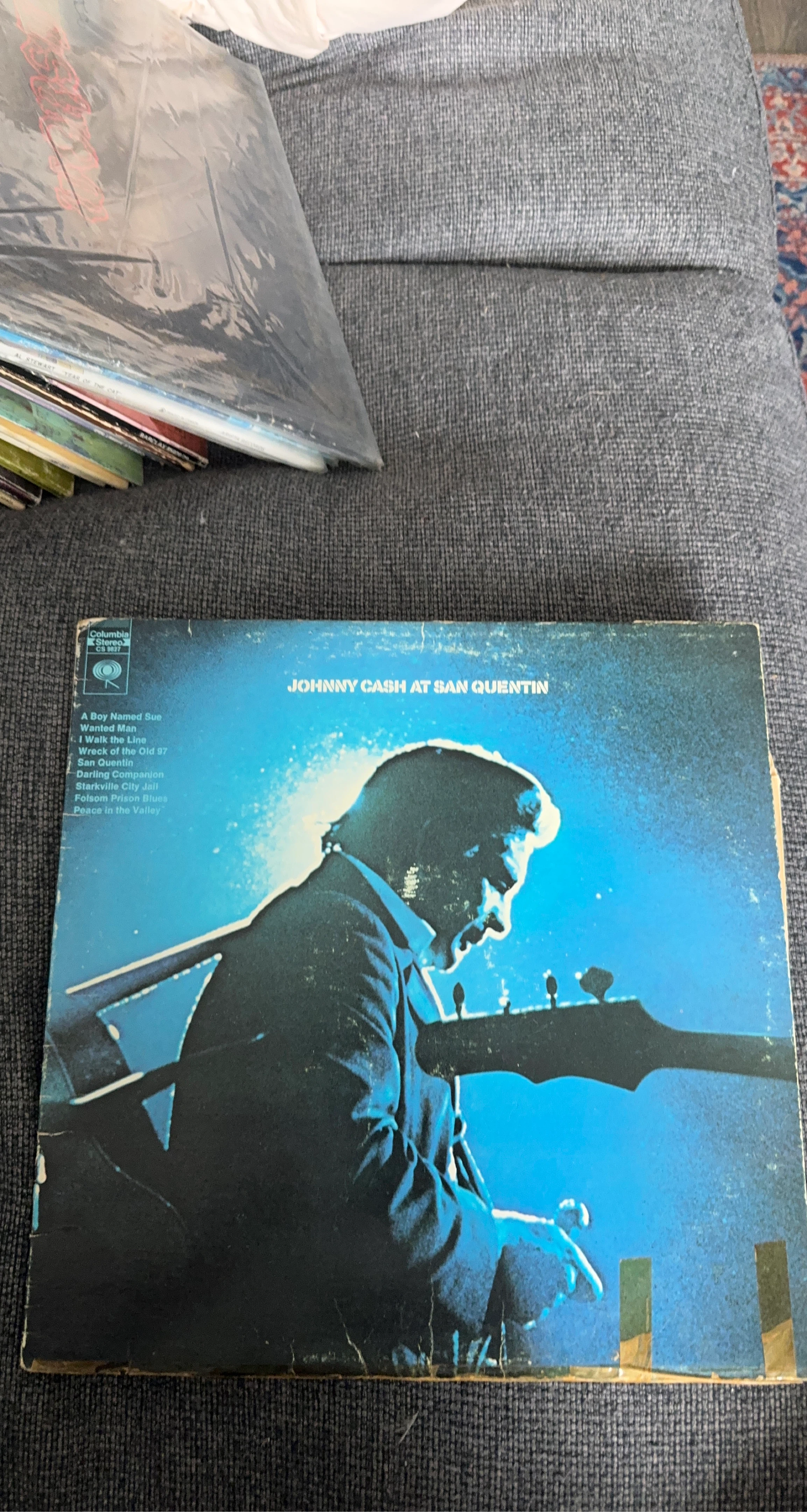 Johnny Cash At San Quentin Vinyl Record