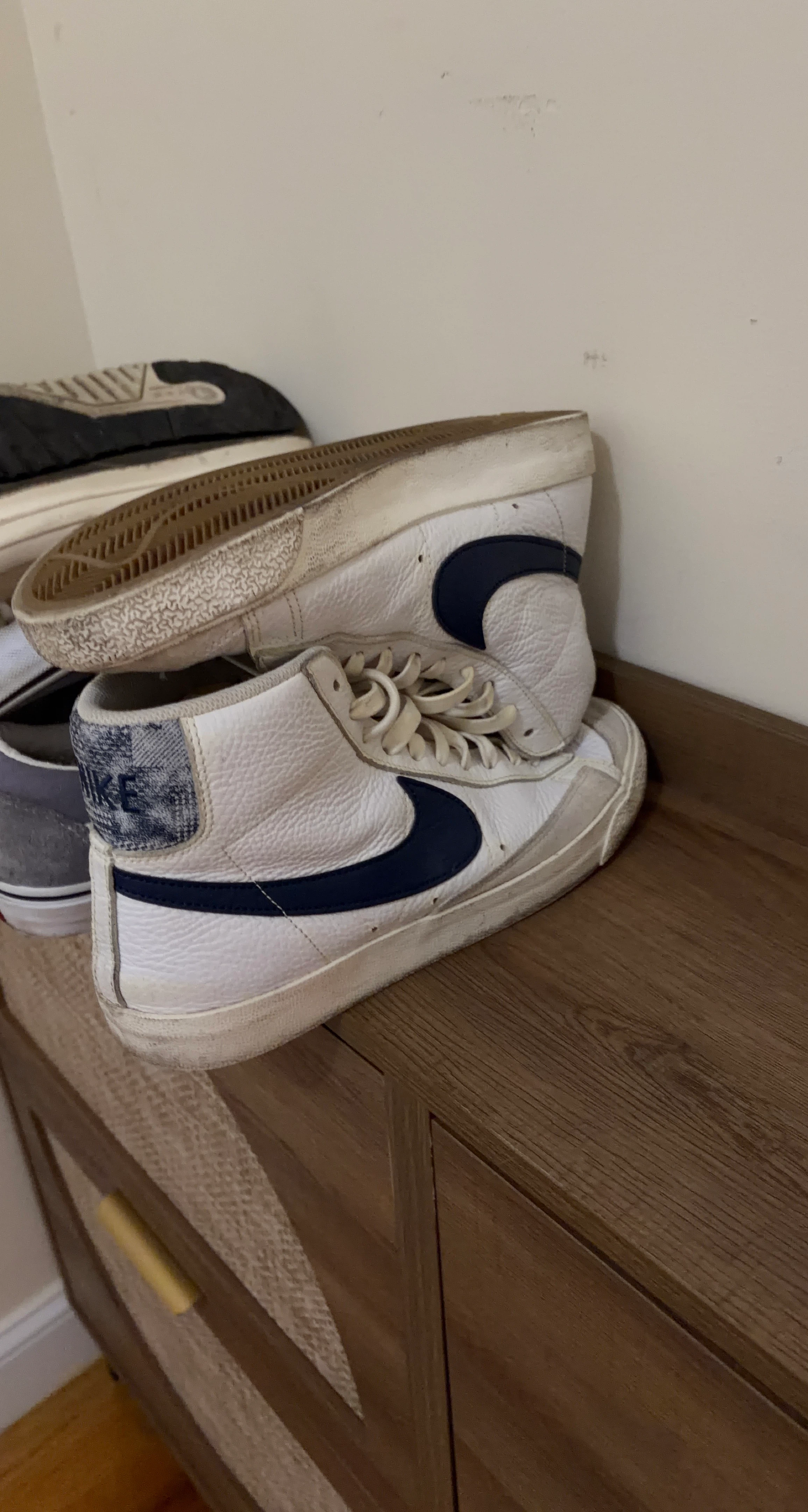 Nike Blazer Mid '77 Vintage White/Blue Sneakers