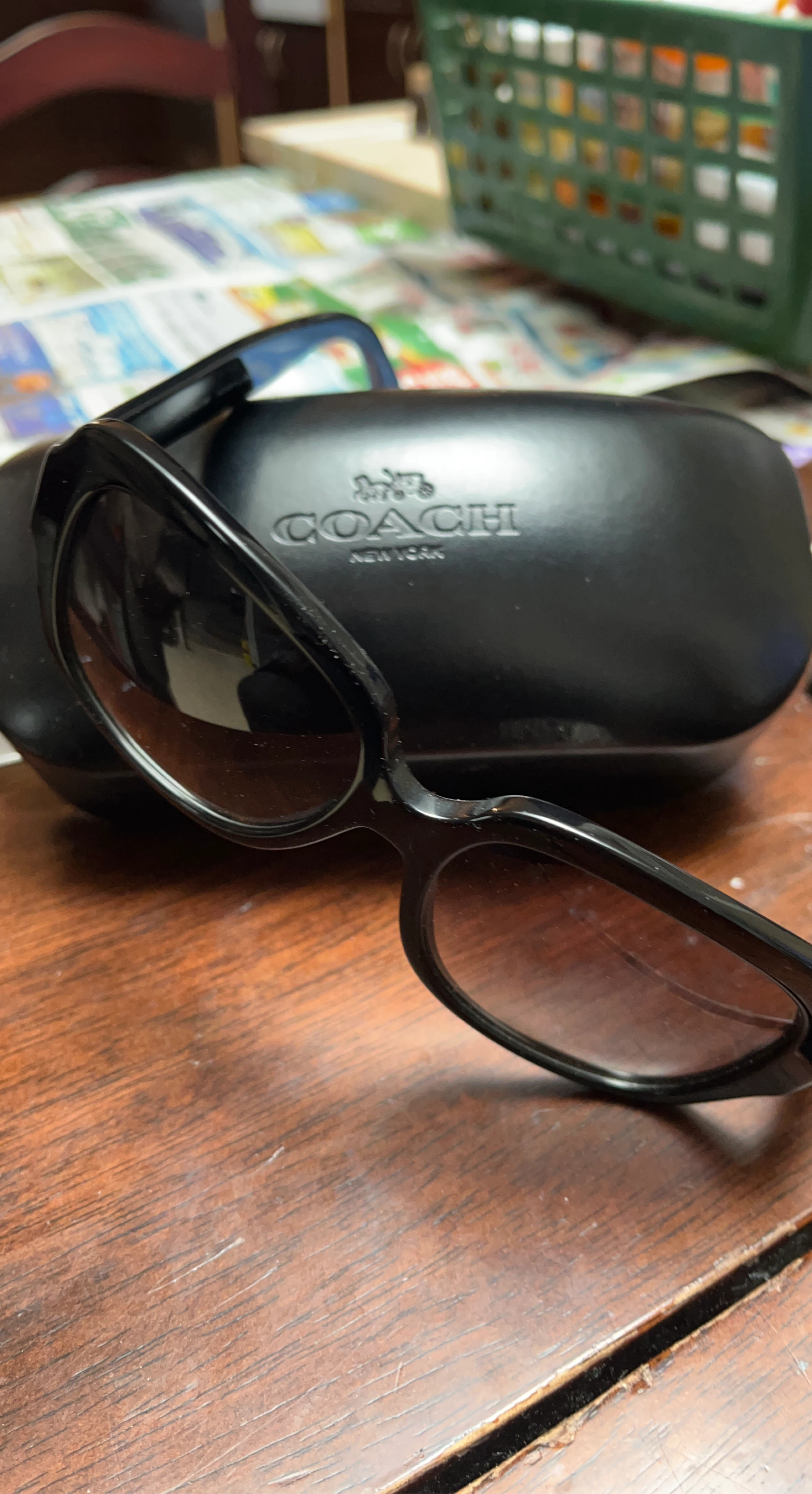 Coach New York Sunglasses with Case