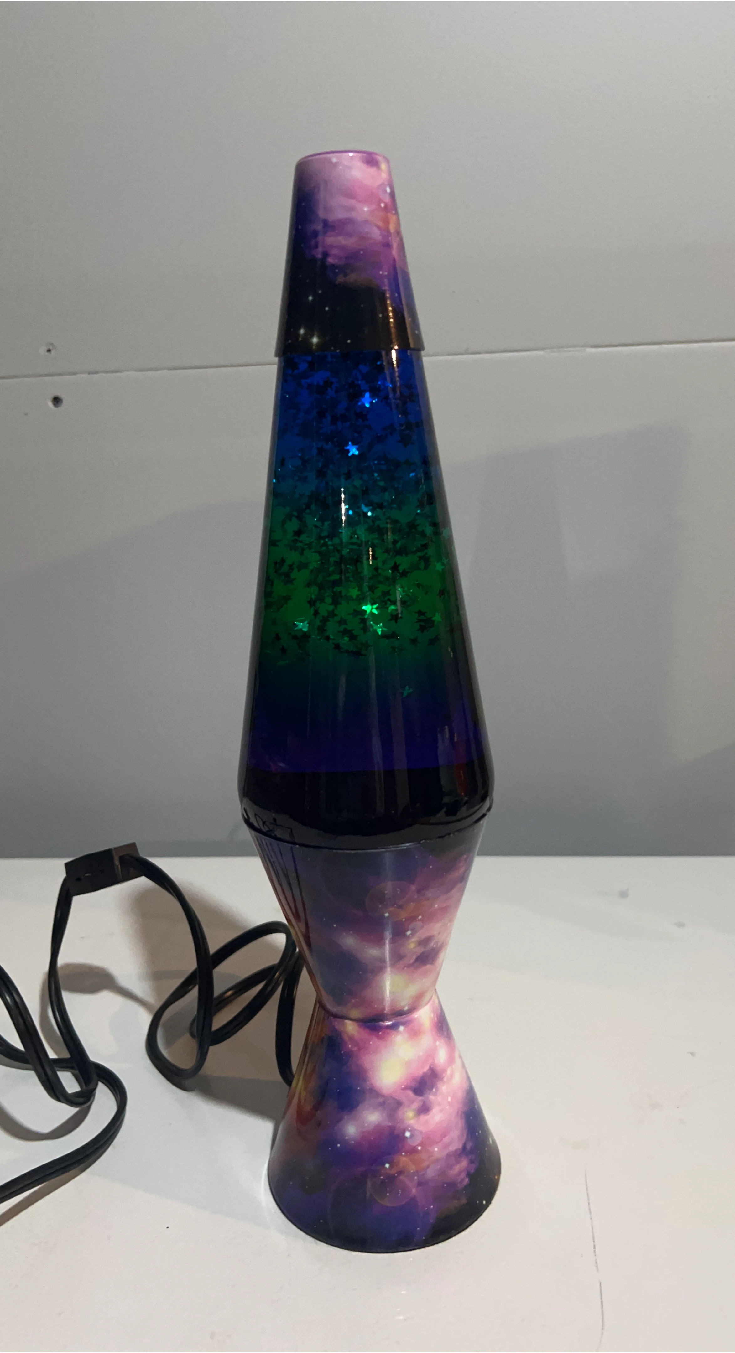 Galaxy Lava Lamp with Glitter