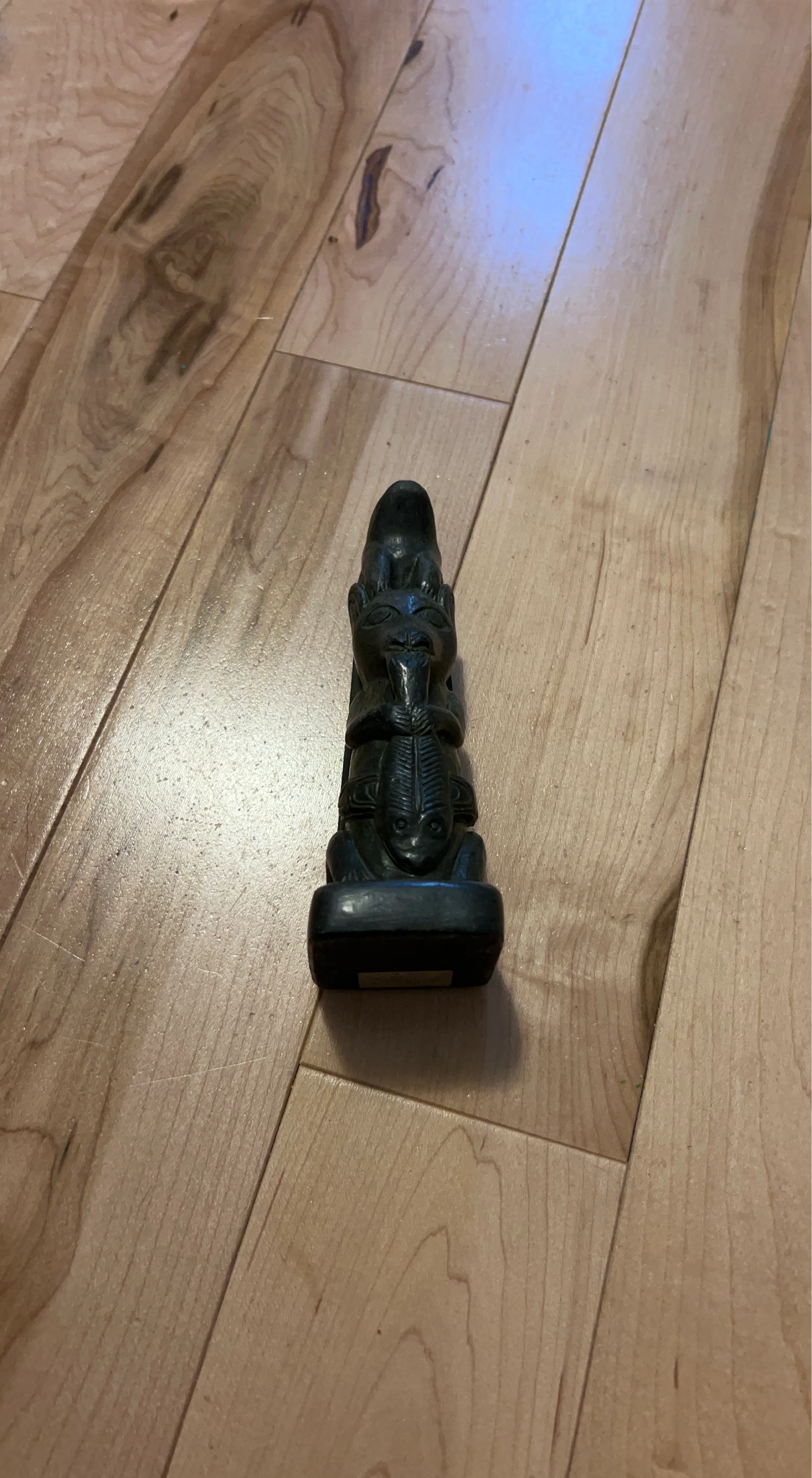 Dark Carved Figurine