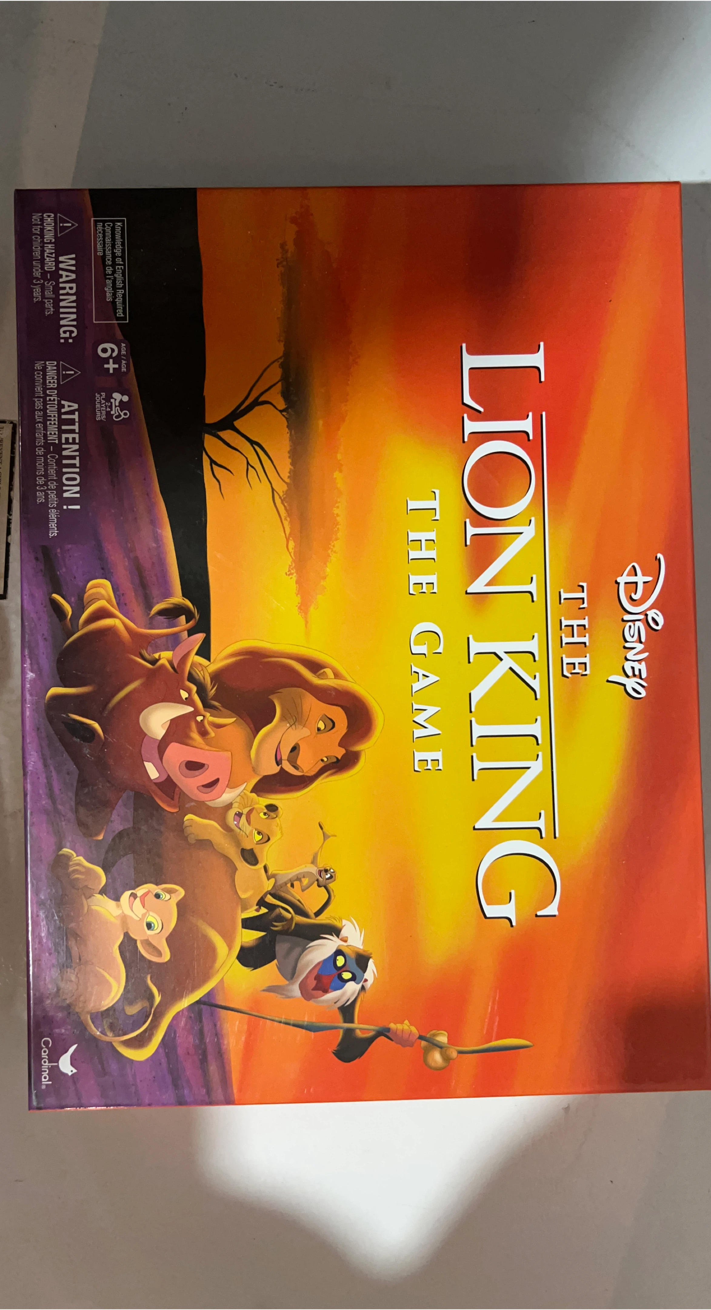 Disney The Lion King The Game Board Game