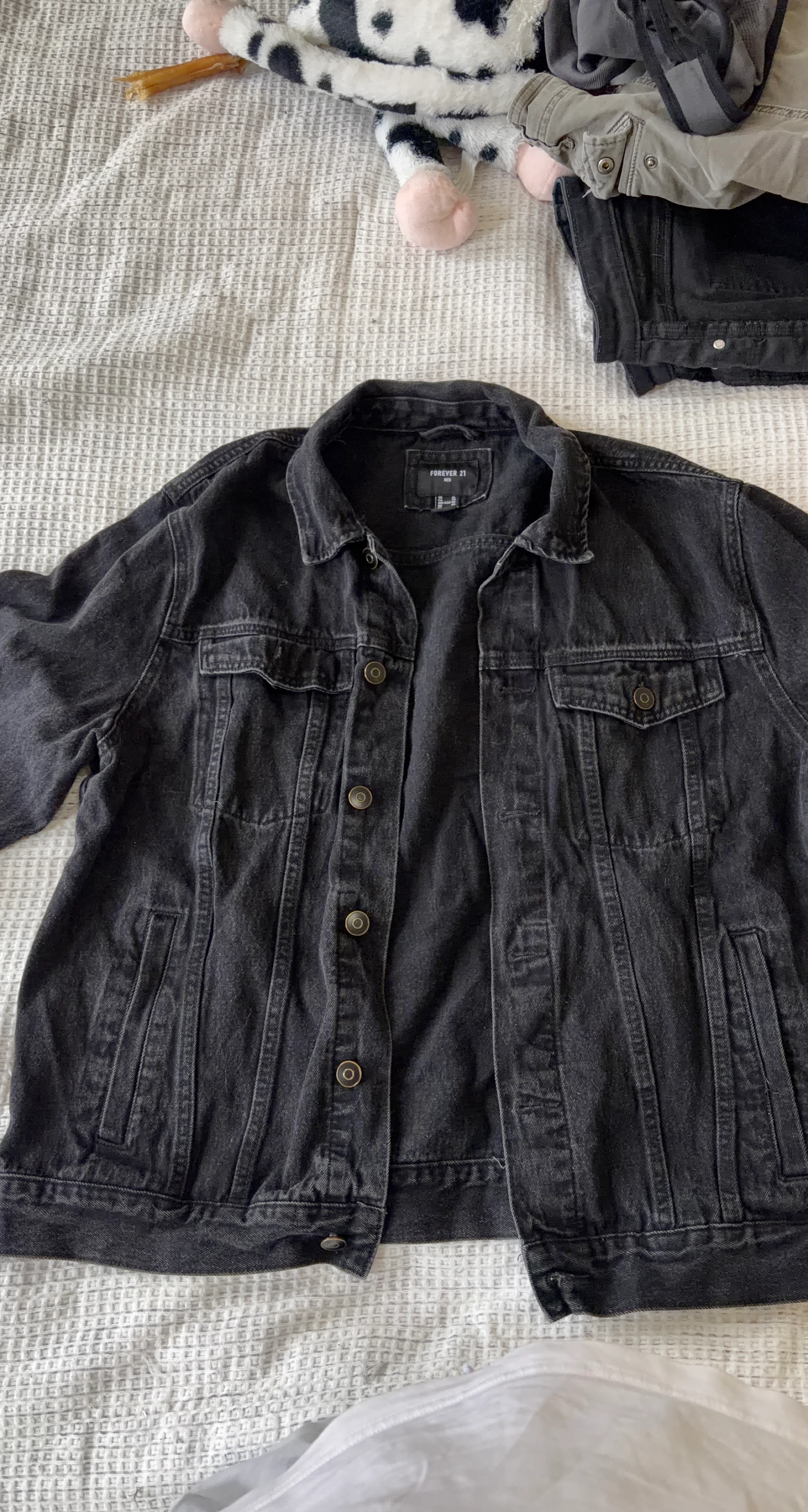 Forever 21 Black Denim Jacket