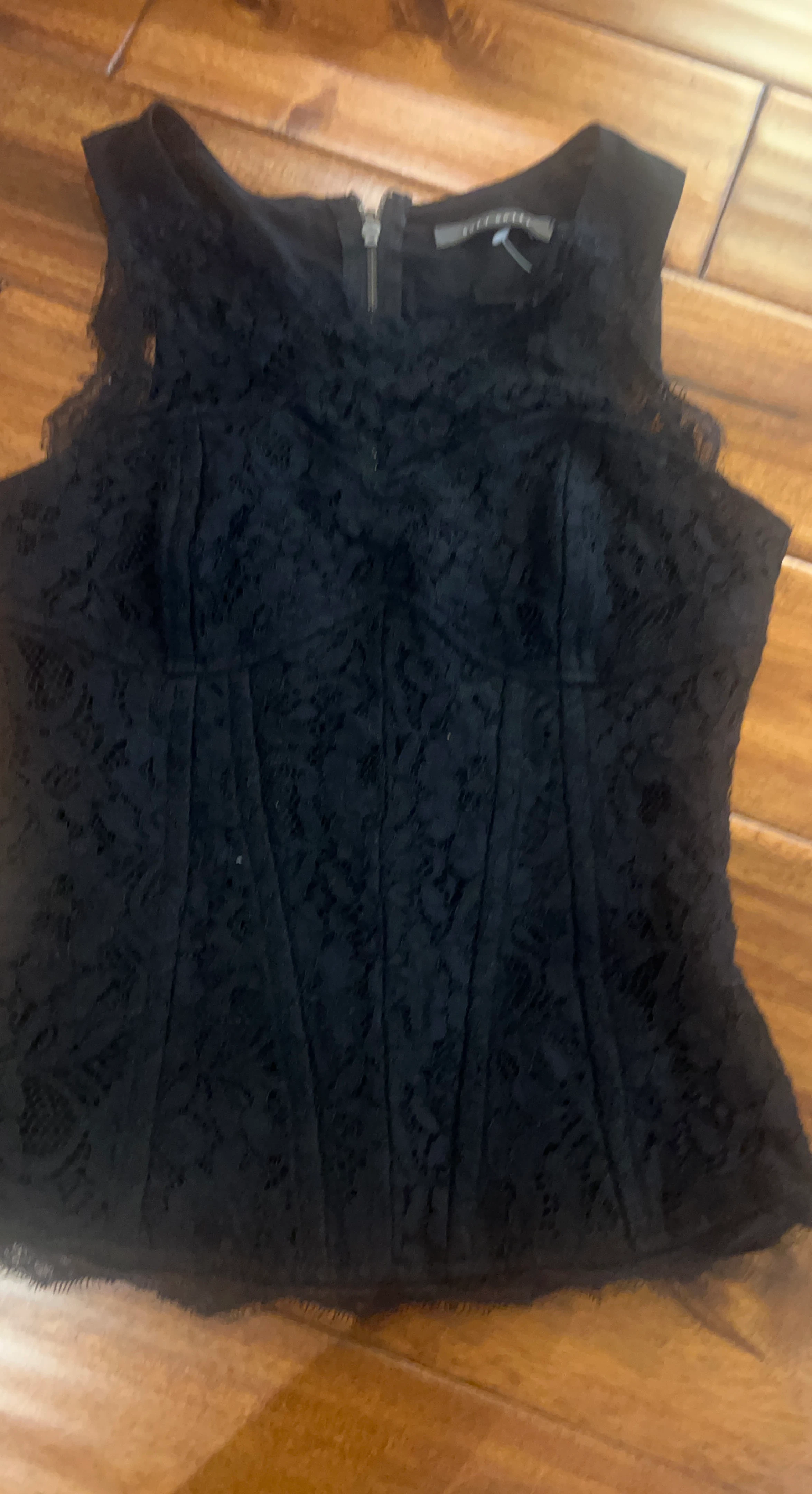 Suzy Shier Lace Corset Top