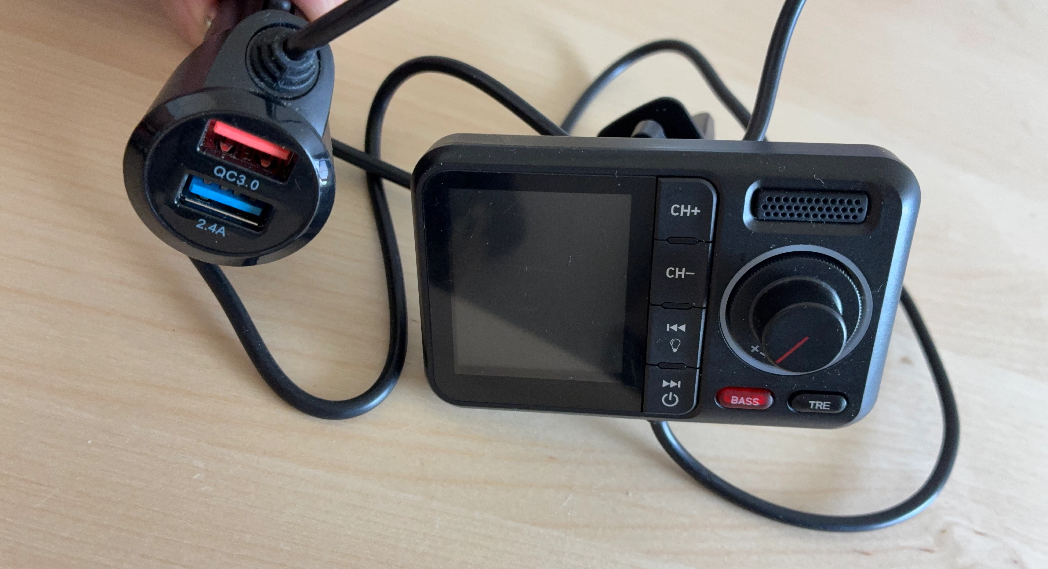 Bluetooth FM Transmitter Car Charger