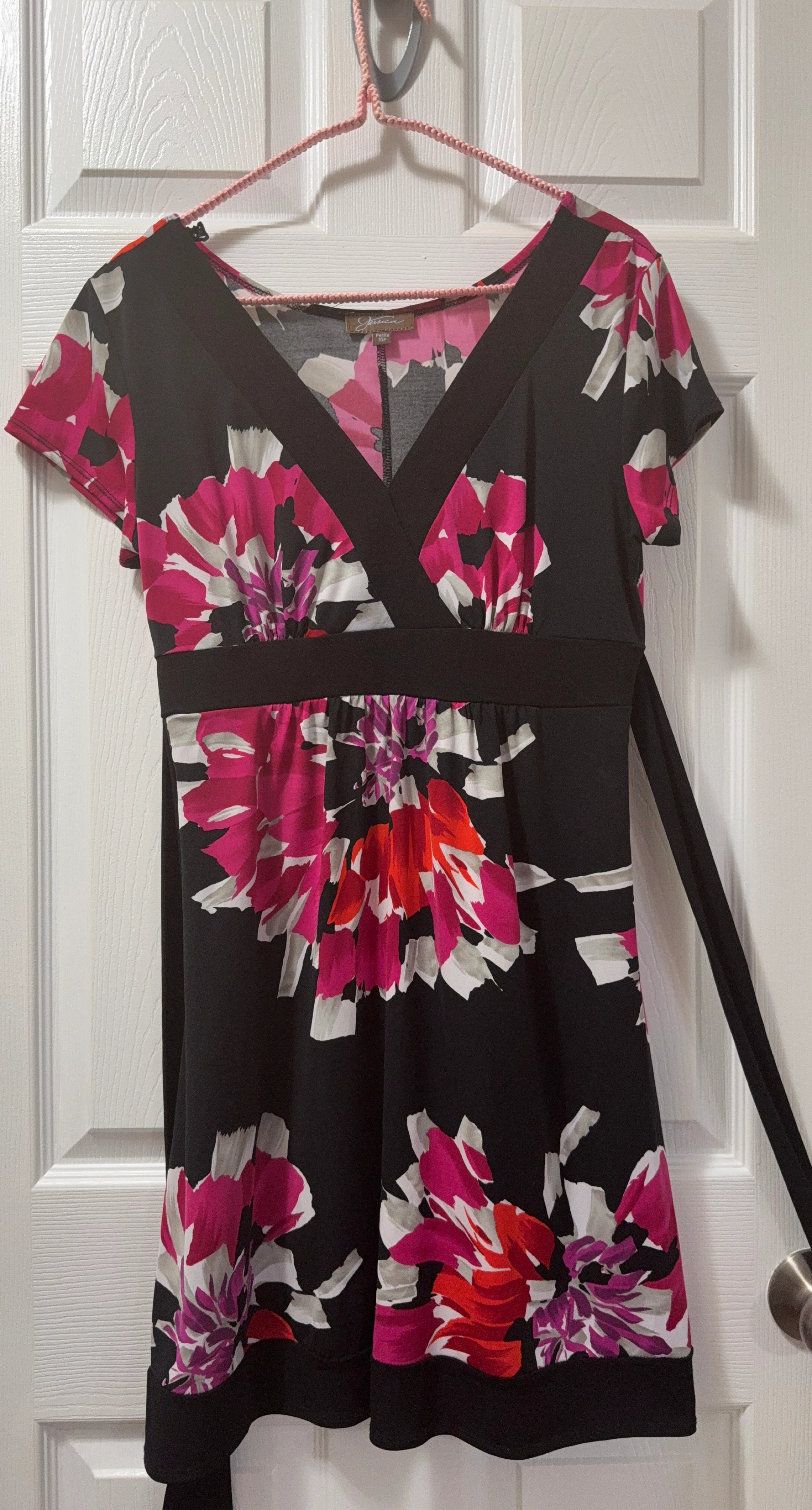 Women's Floral Short Sleeve Dress