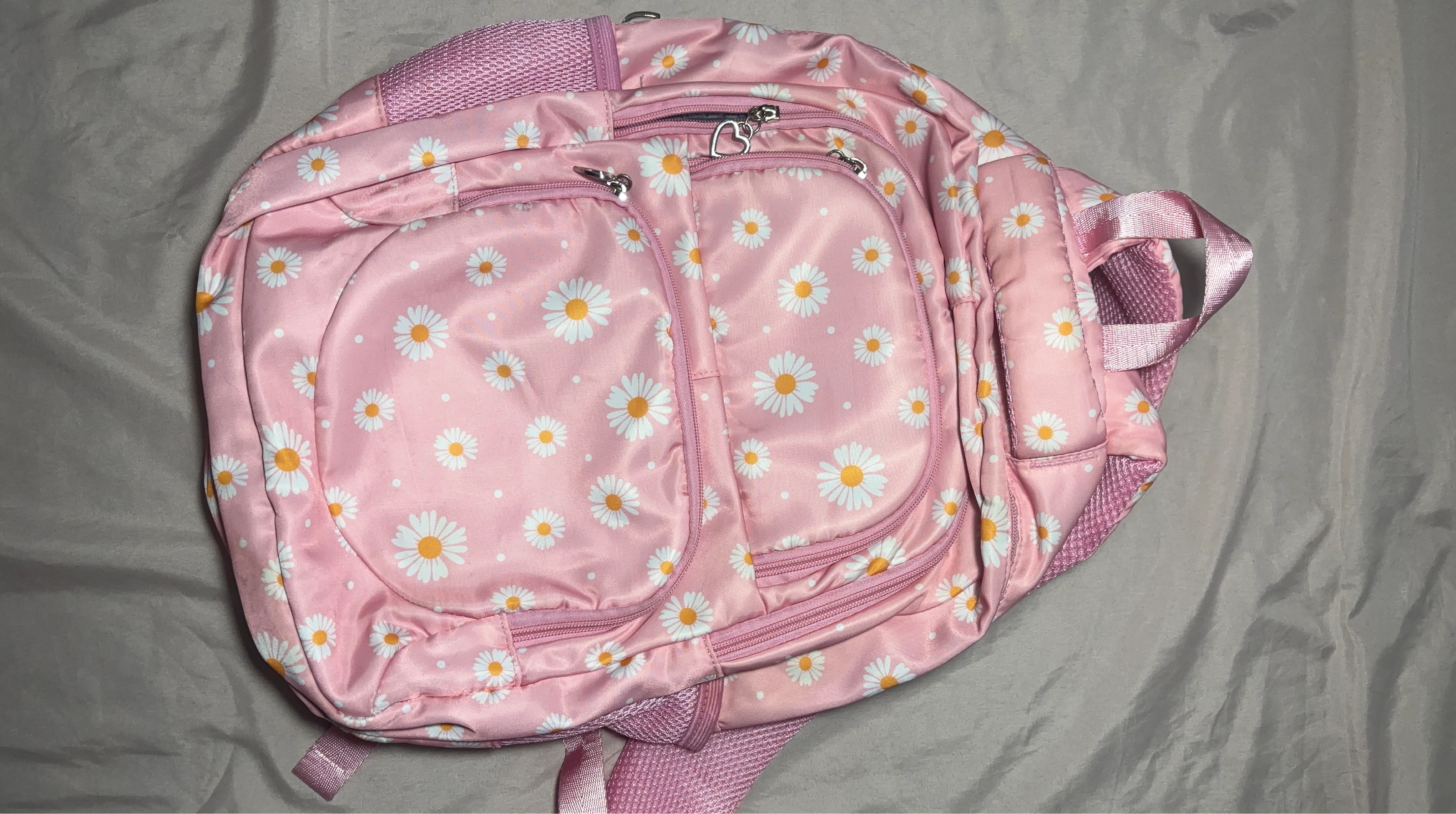 Pink Daisy Backpack