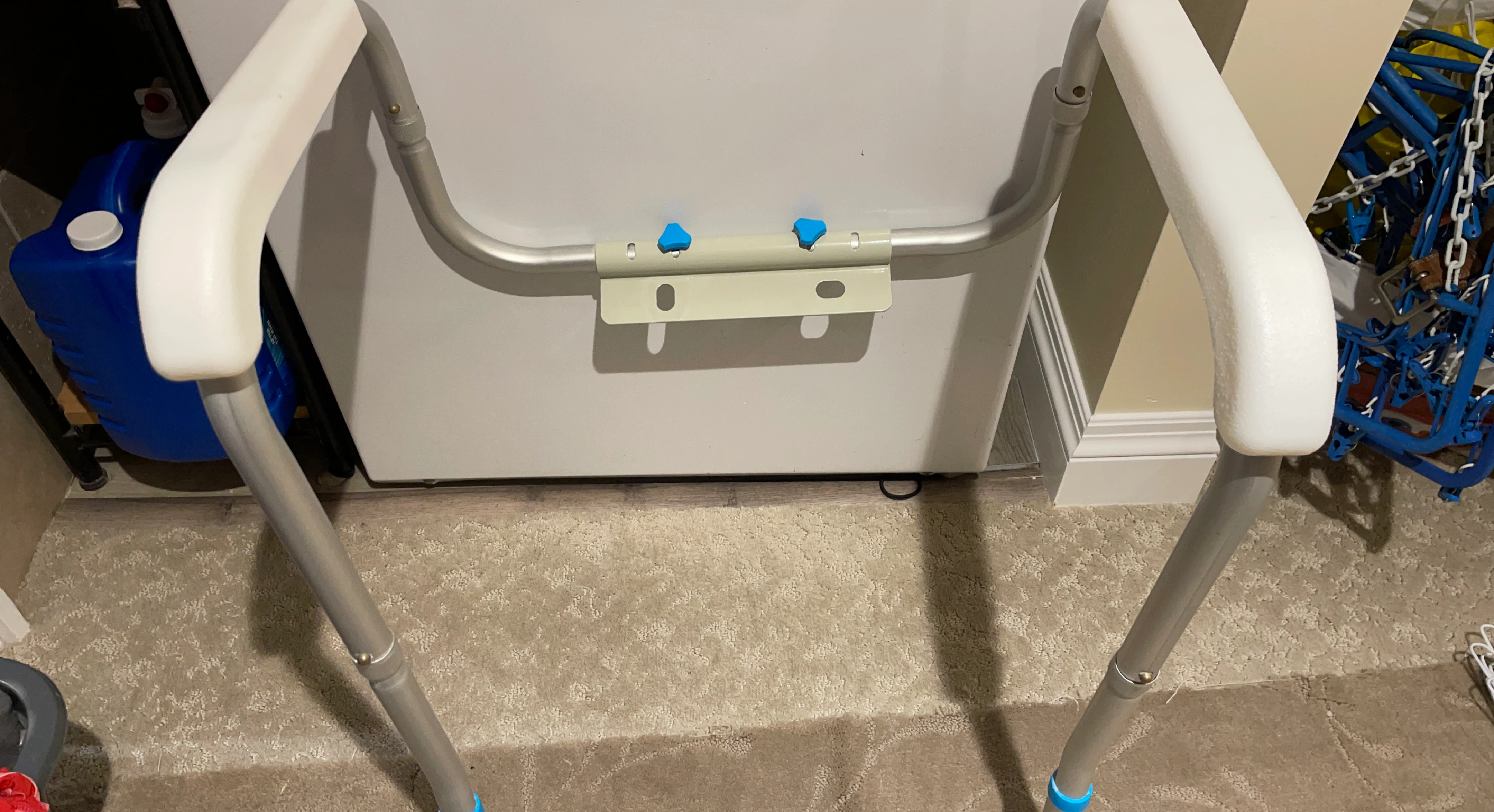 Adjustable Toilet Safety Frame