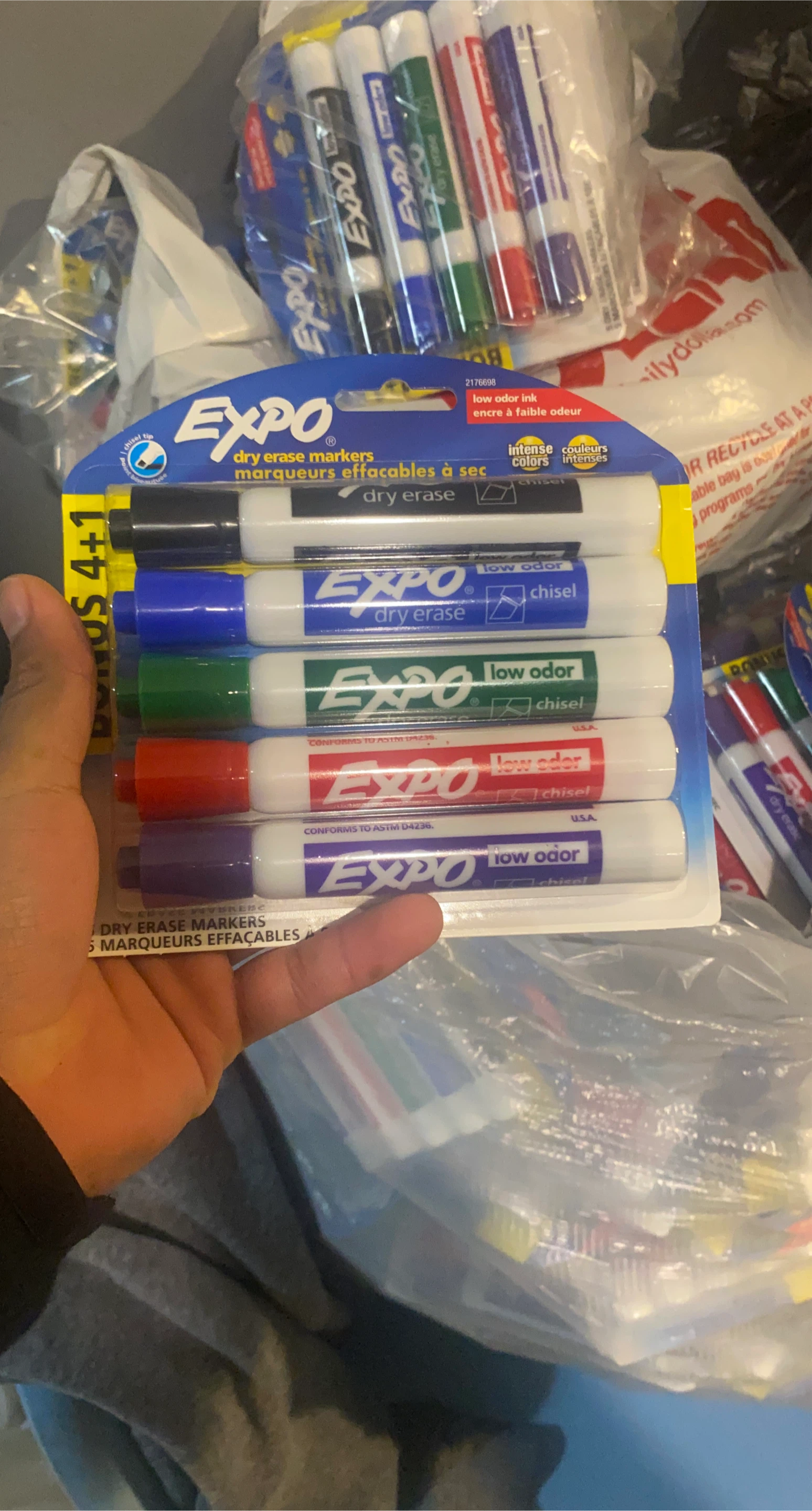 Expo Dry Erase Markers 5-Pack