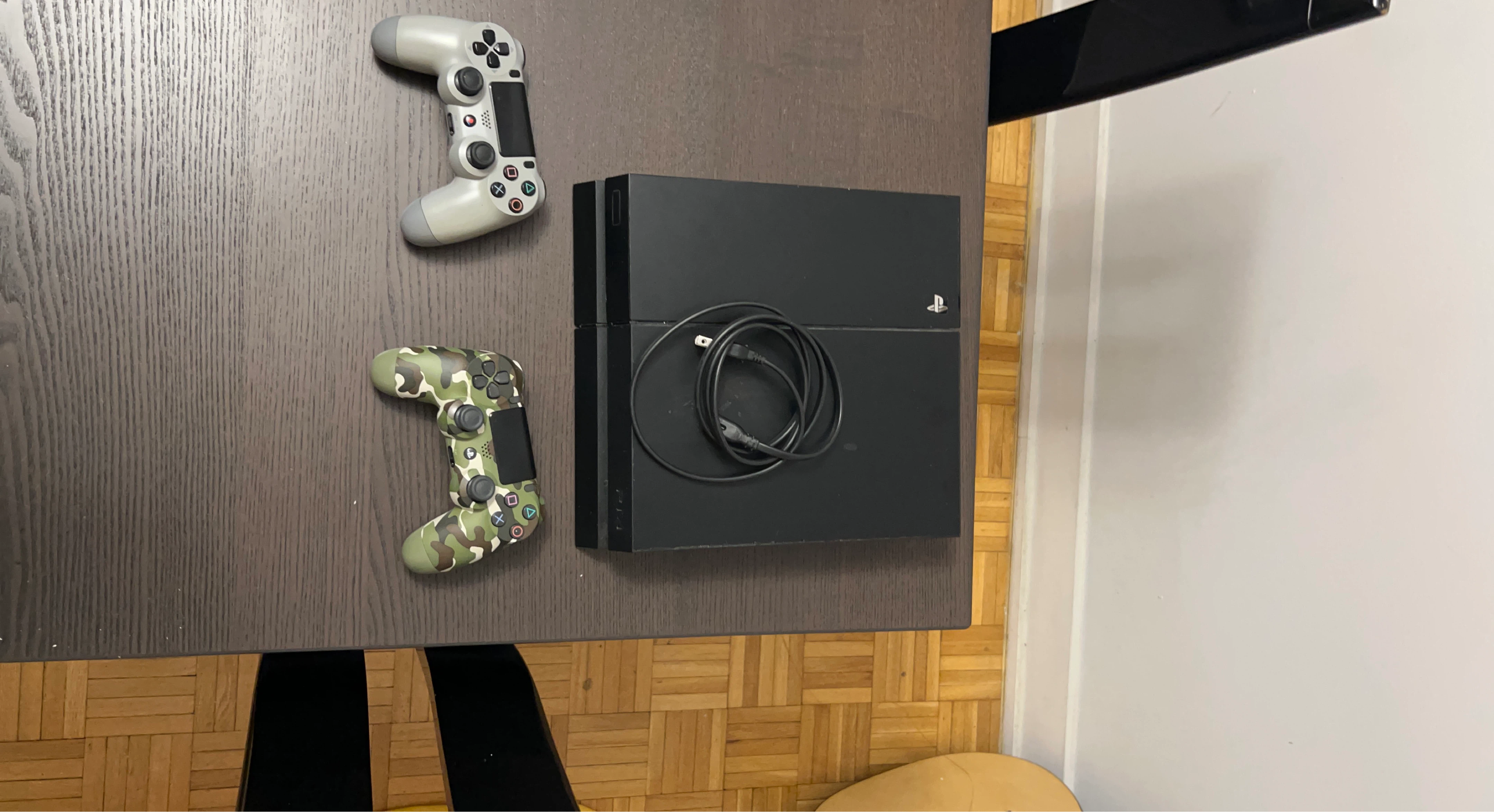 PlayStation 4 Console with 2 Controllers