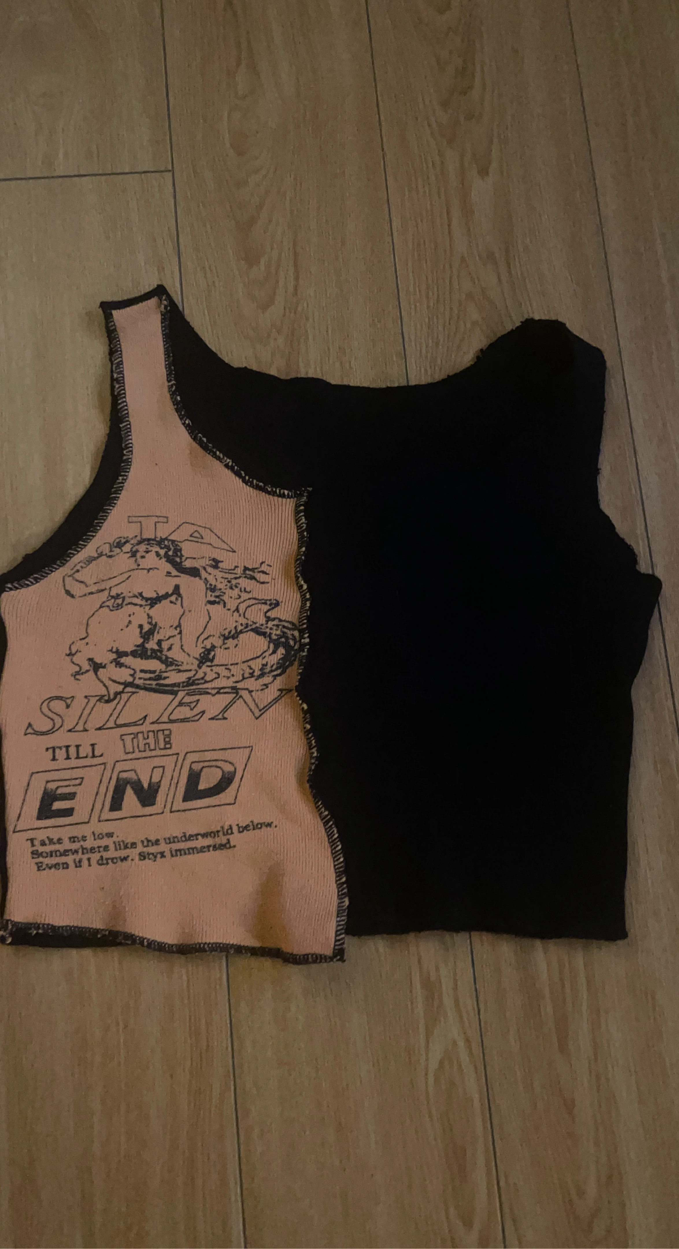 Split Design Tank Top