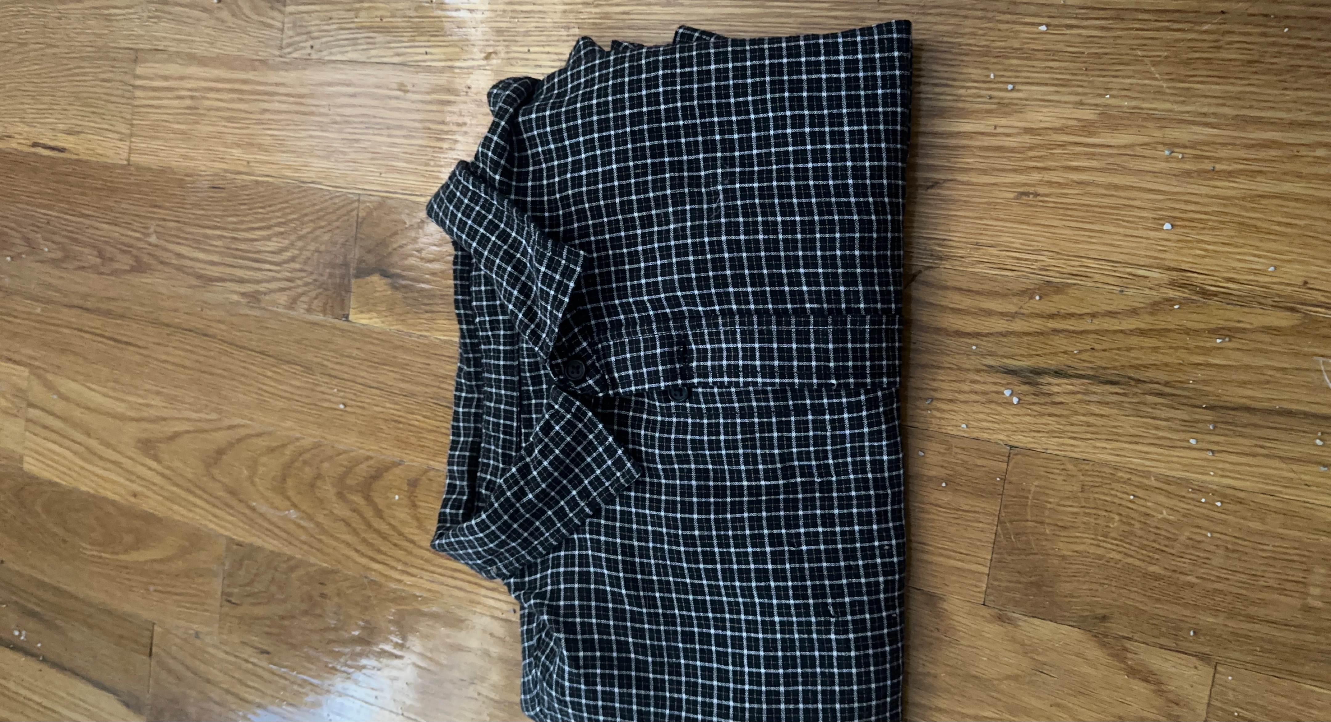 Short sleeve button up shirt
