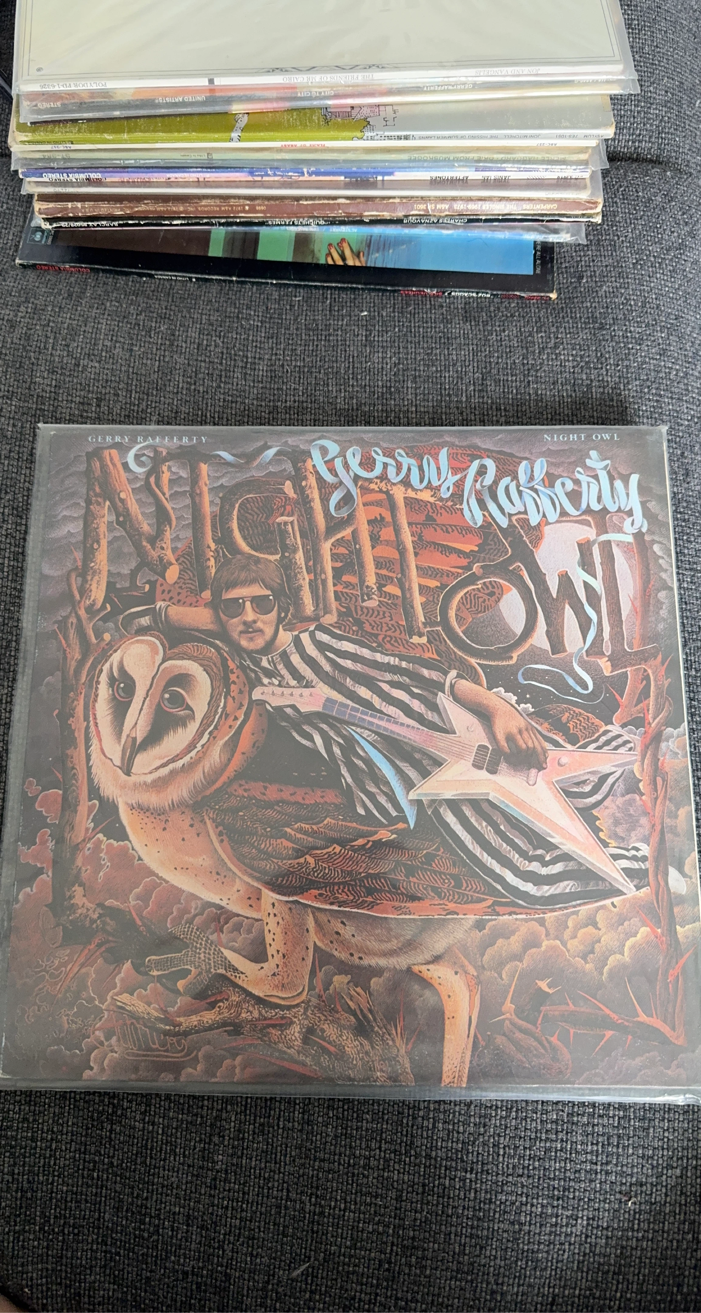 Gerry Rafferty Night Owl Vinyl Record