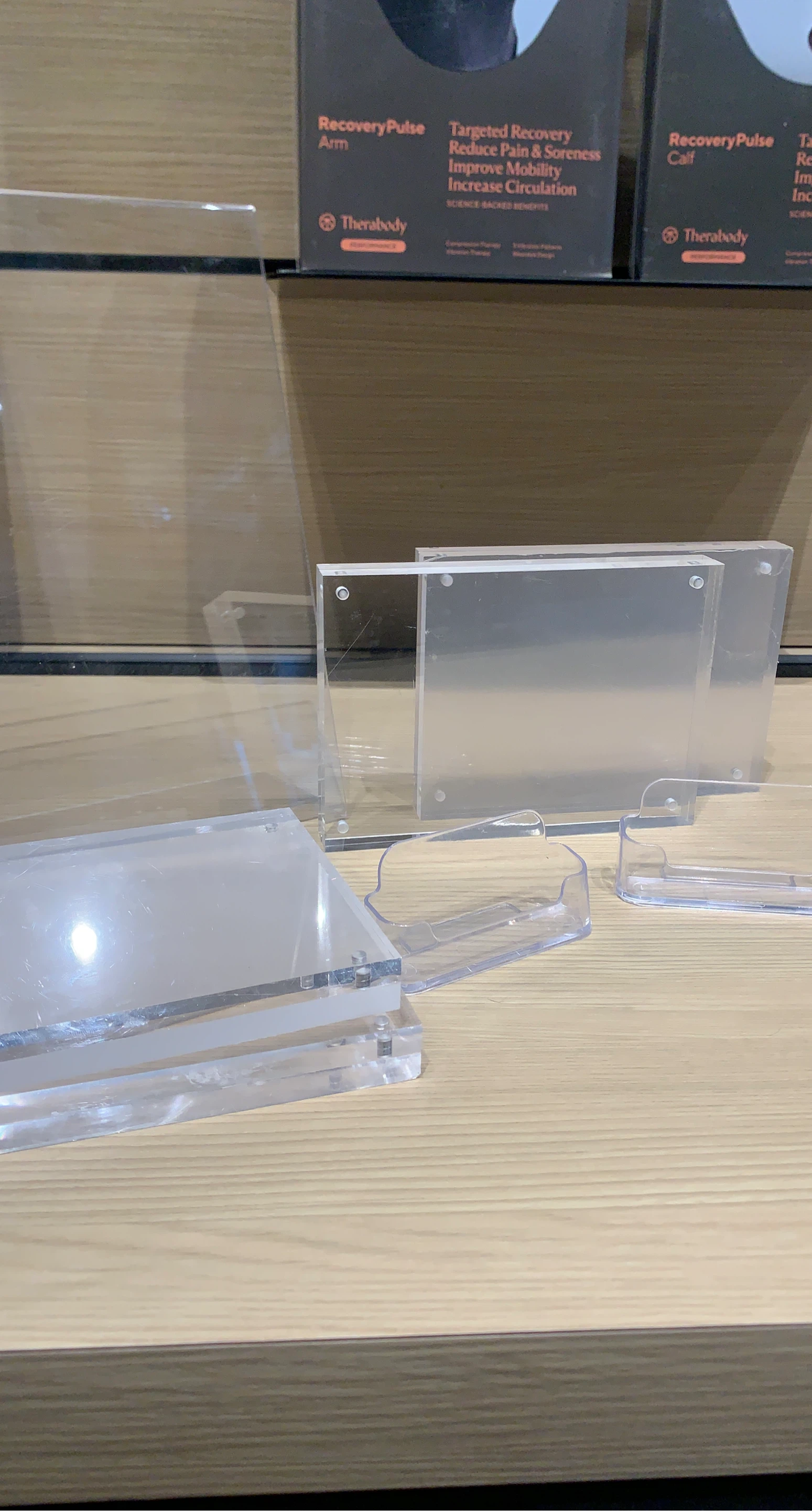 Clear Acrylic Photo Frame Display Stand (5)