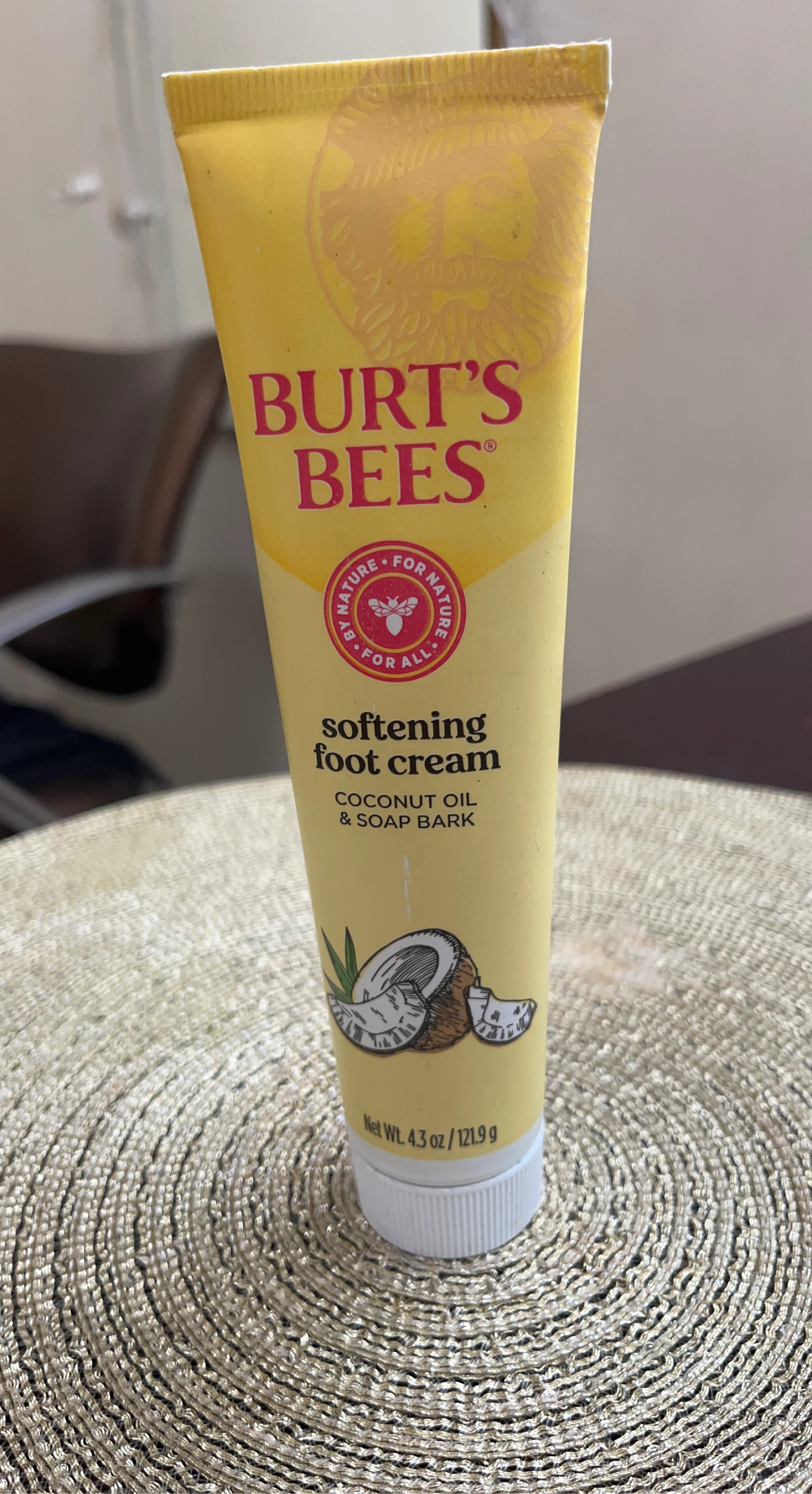 Burt's Bees Softening Foot Cream - Coconut Oil & Soap Bark