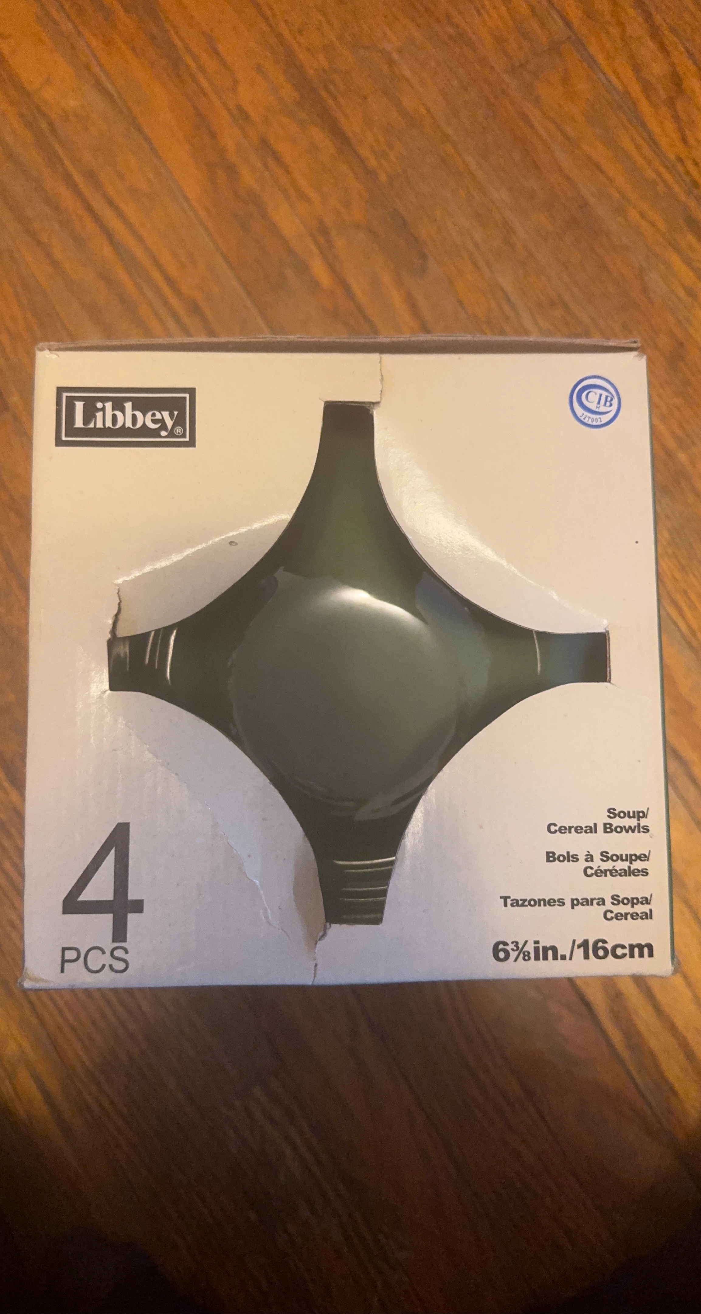 Libbey Soup/Cereal Bowls - 4 Pcs - 6 3/8in/16cm