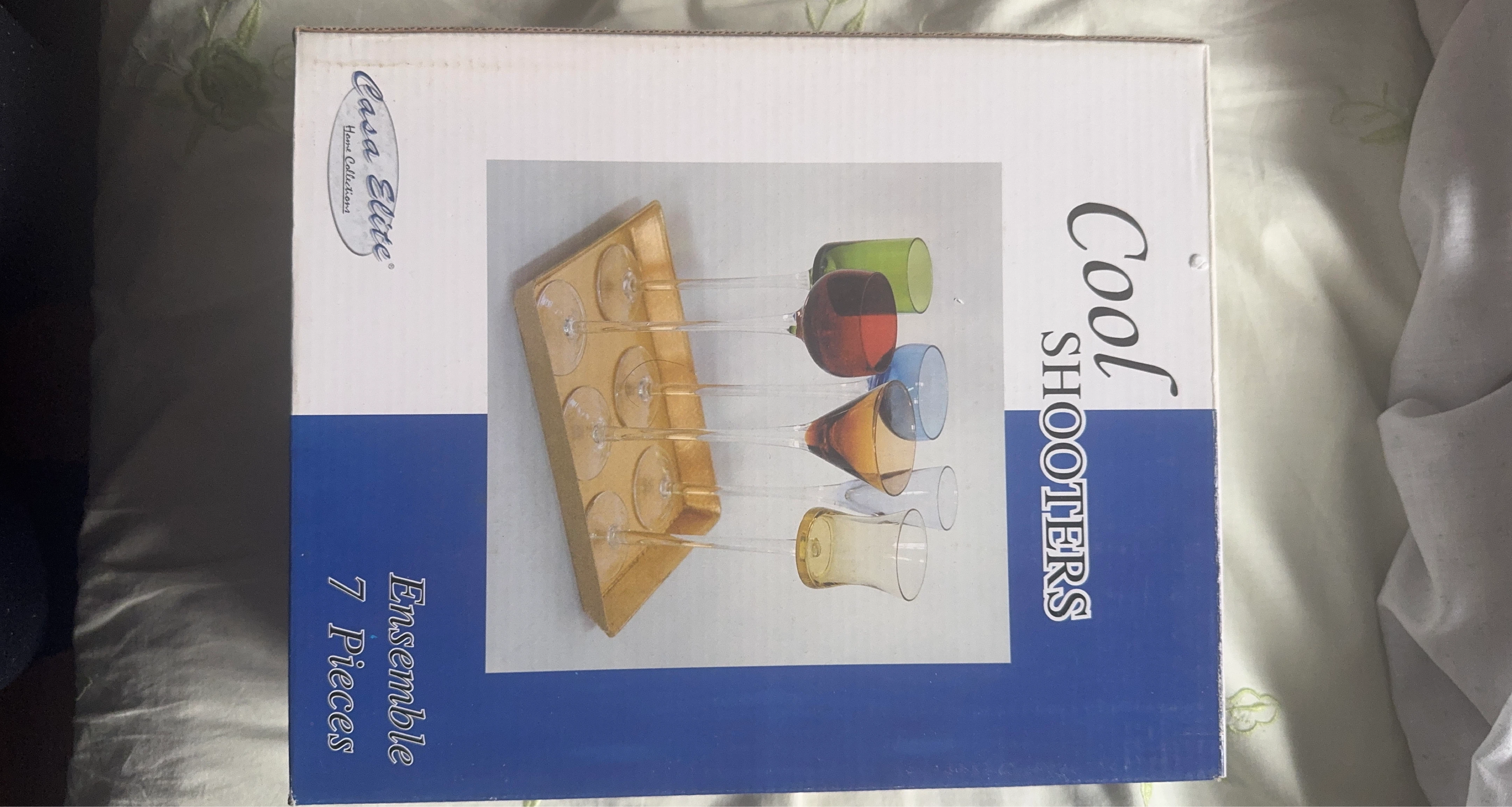 Casa Elite Cool Shooters Shot Glasses Ensemble Set