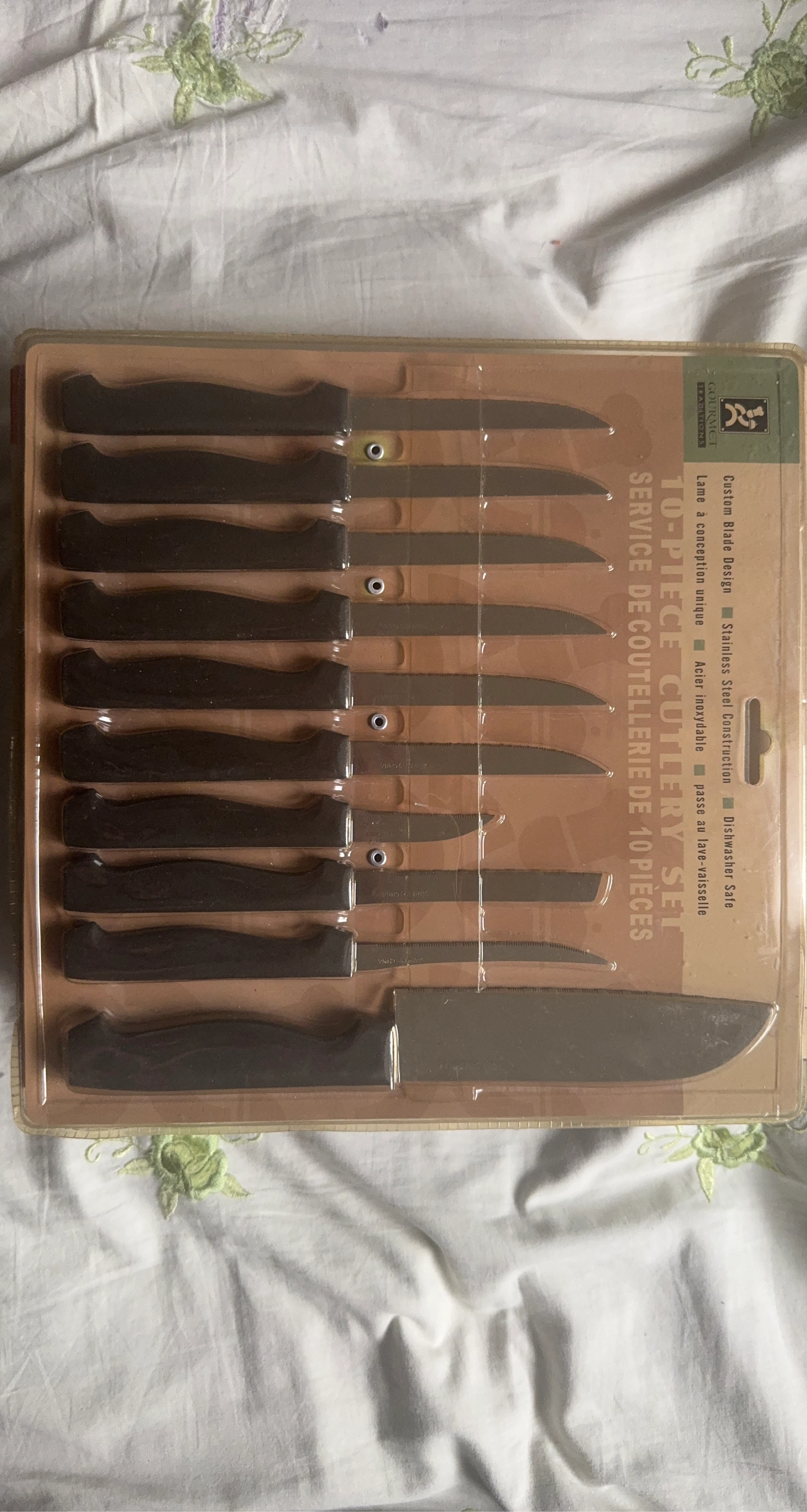 Gourmet Traditions 10-Piece Cutlery Set