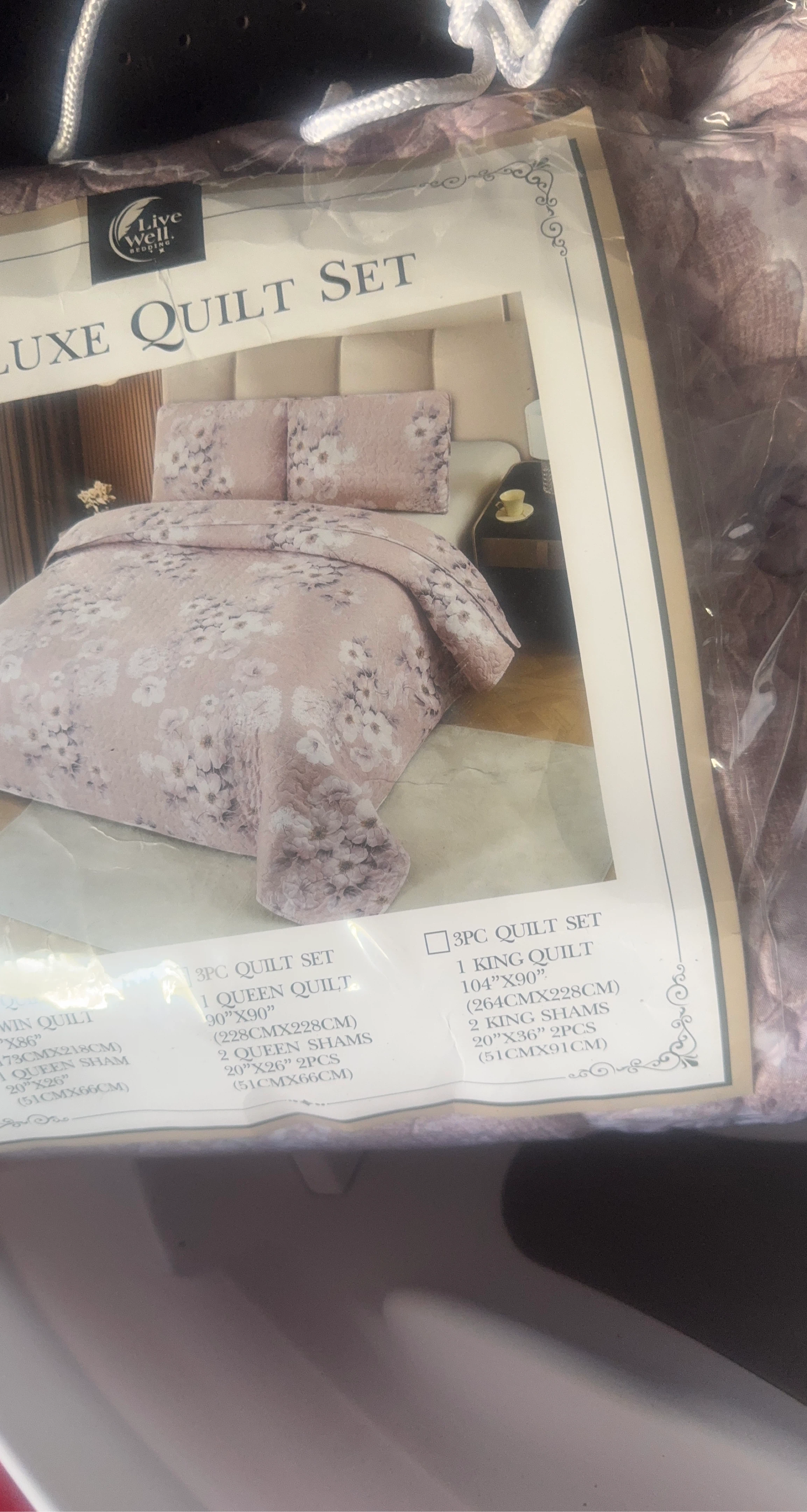 Live Well Luxe Quilt Set - Queen Size