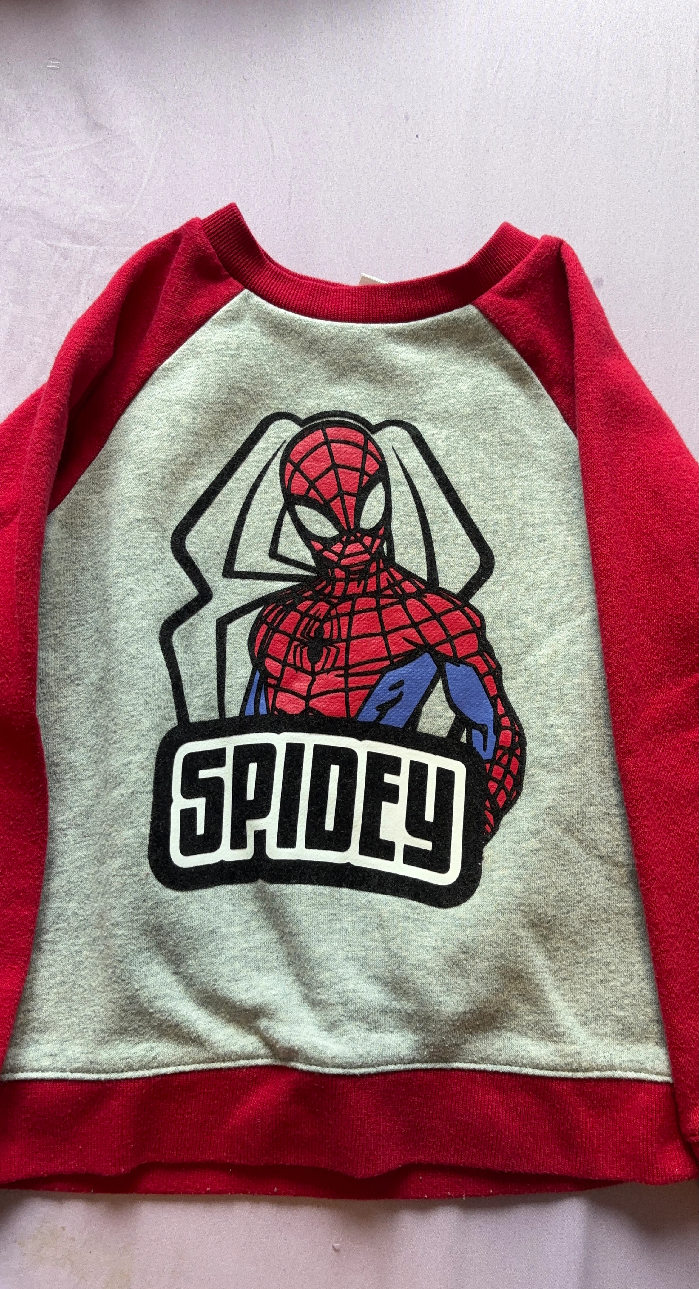 Joe Fresh Spidey Marvel Toddler Sweatshirt Size 5