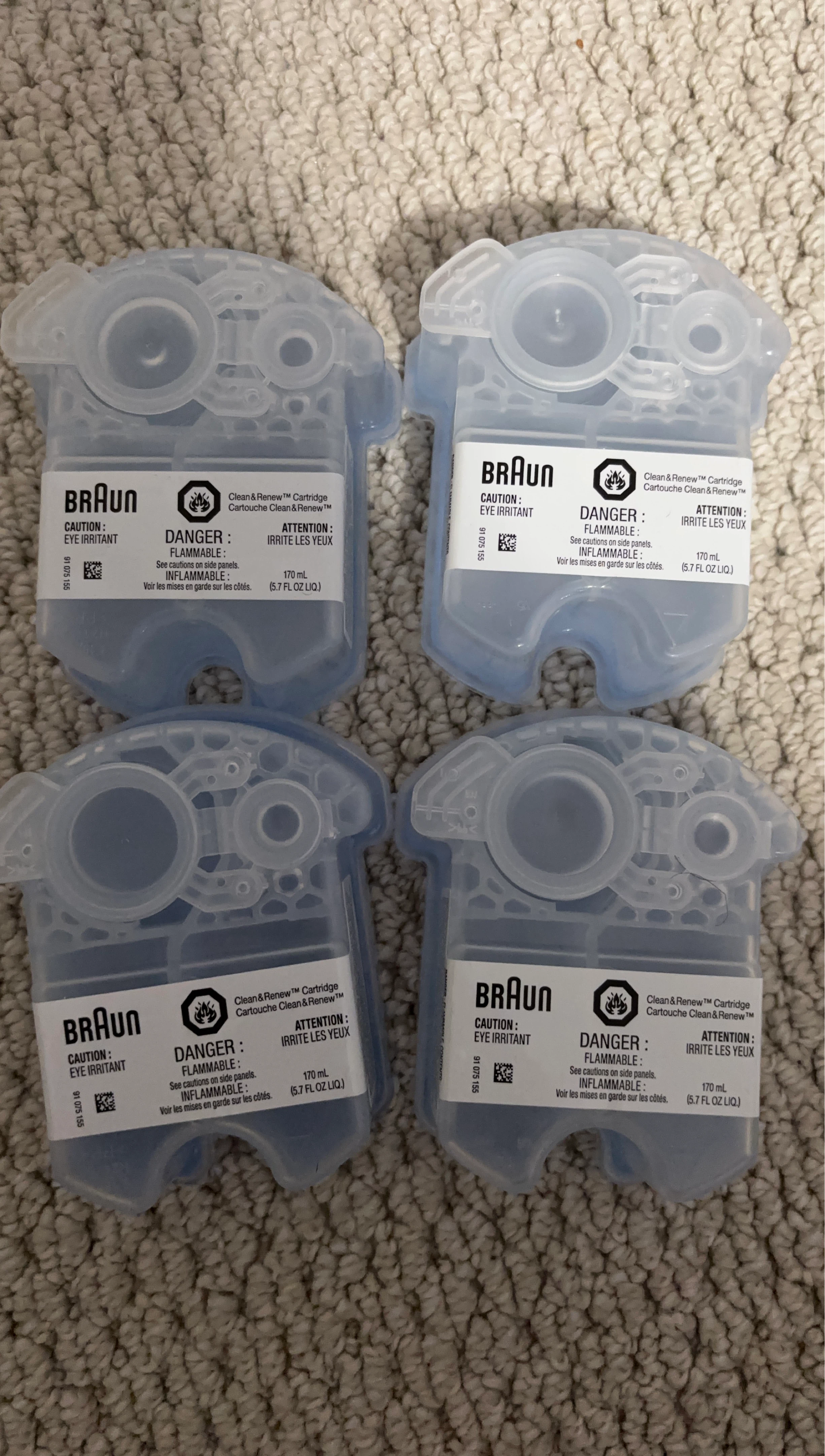 Braun Clean & Renew Cartridges (4-Pack)