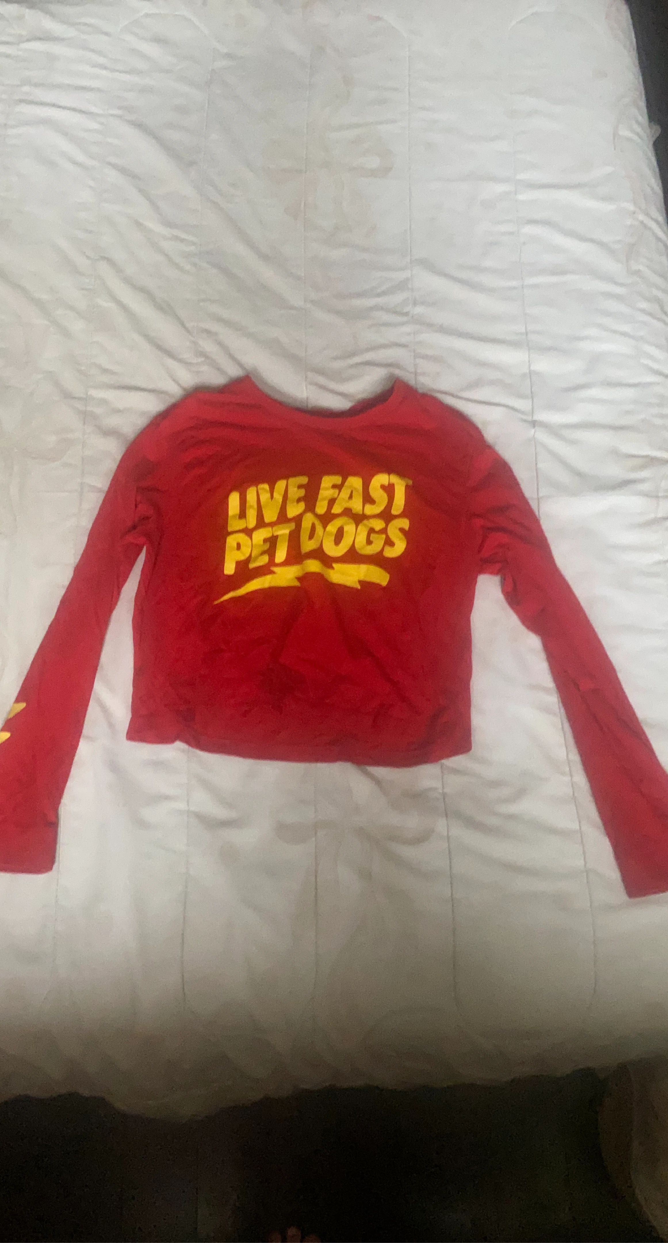 Red Long Sleeve T-Shirt