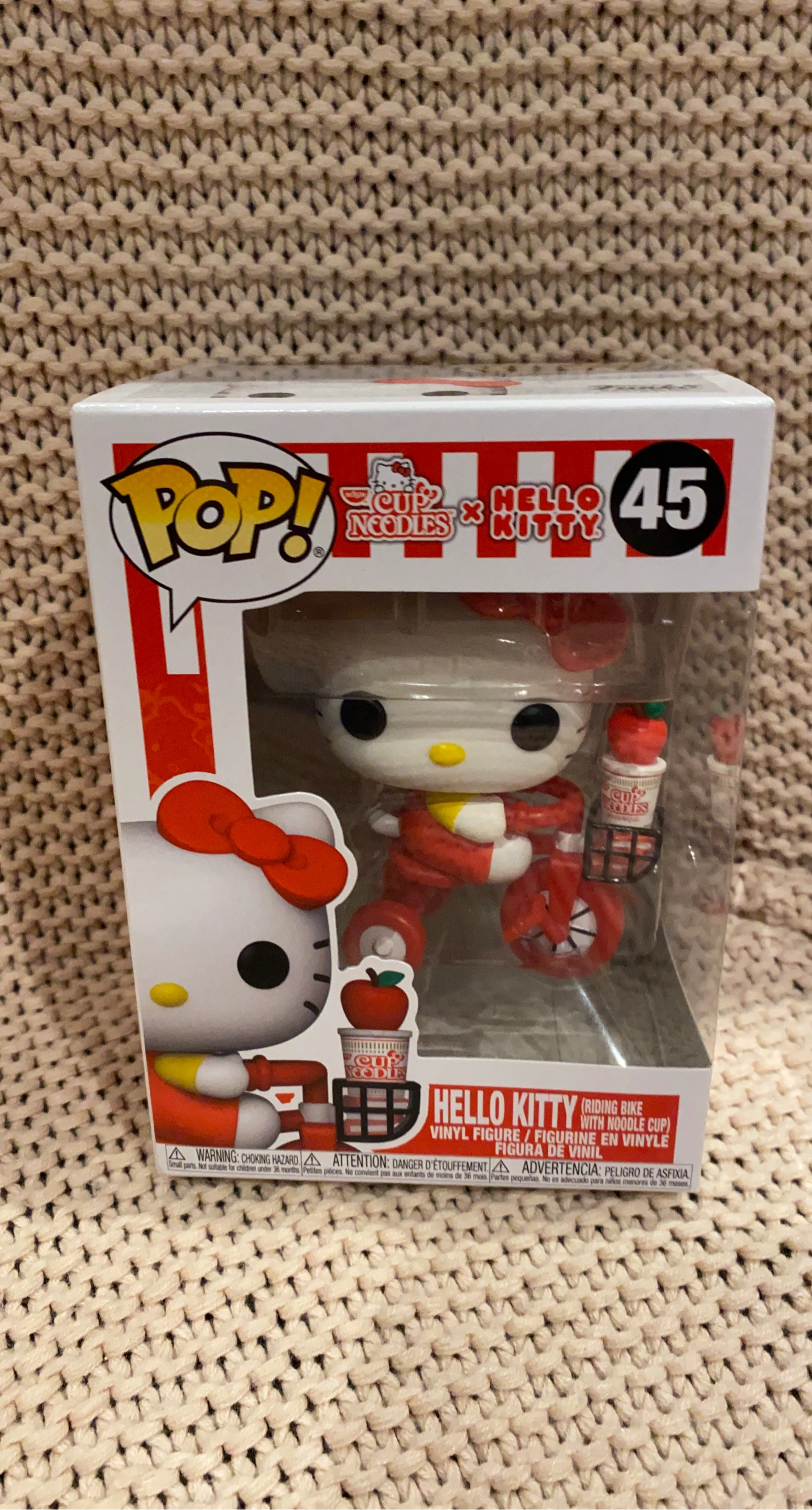 Funko Pop! Hello Kitty  Riding Bike Vinyl Figure #45