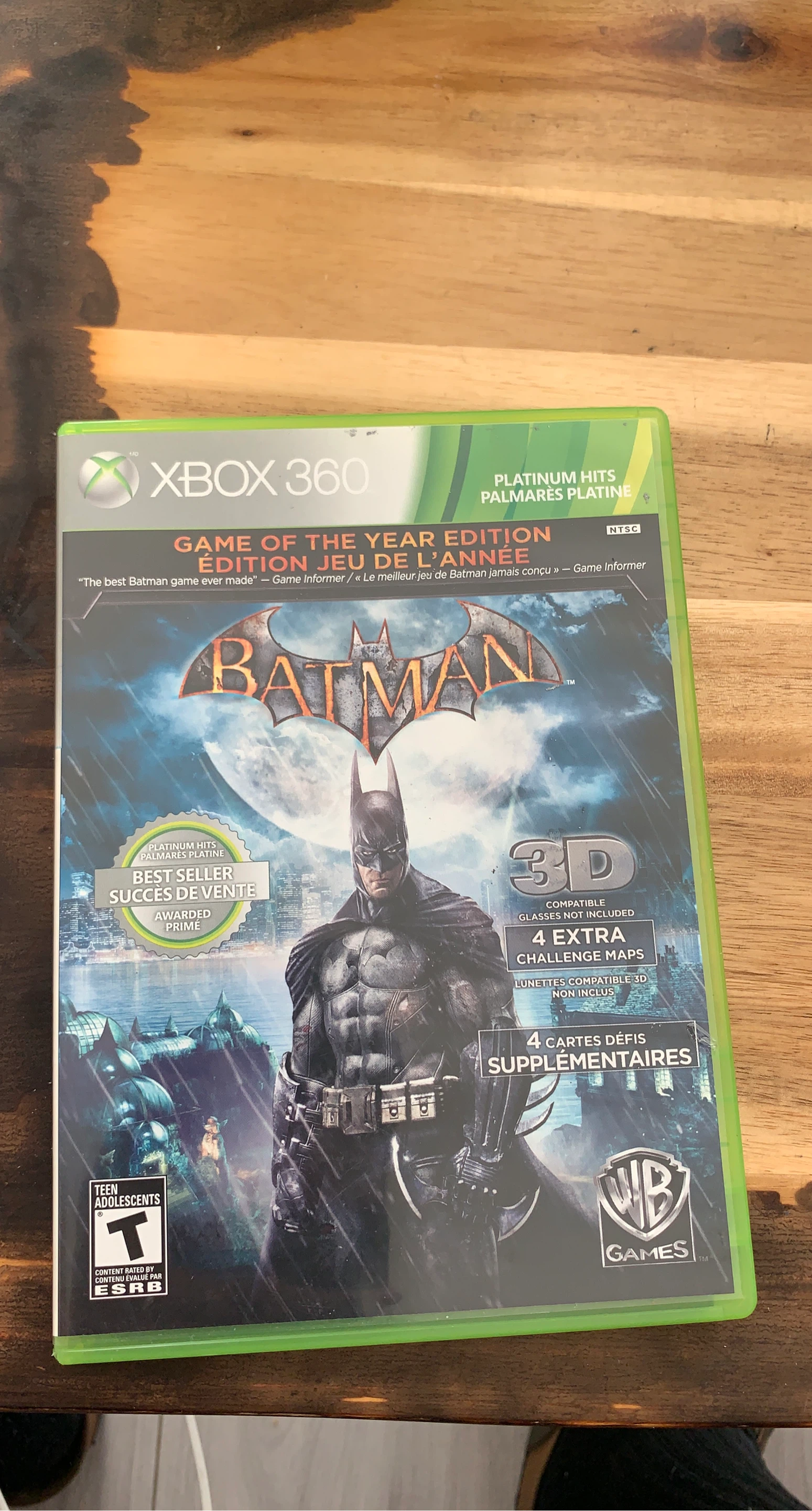 Batman: Arkham Asylum Game of the Year Edition Xbox 360