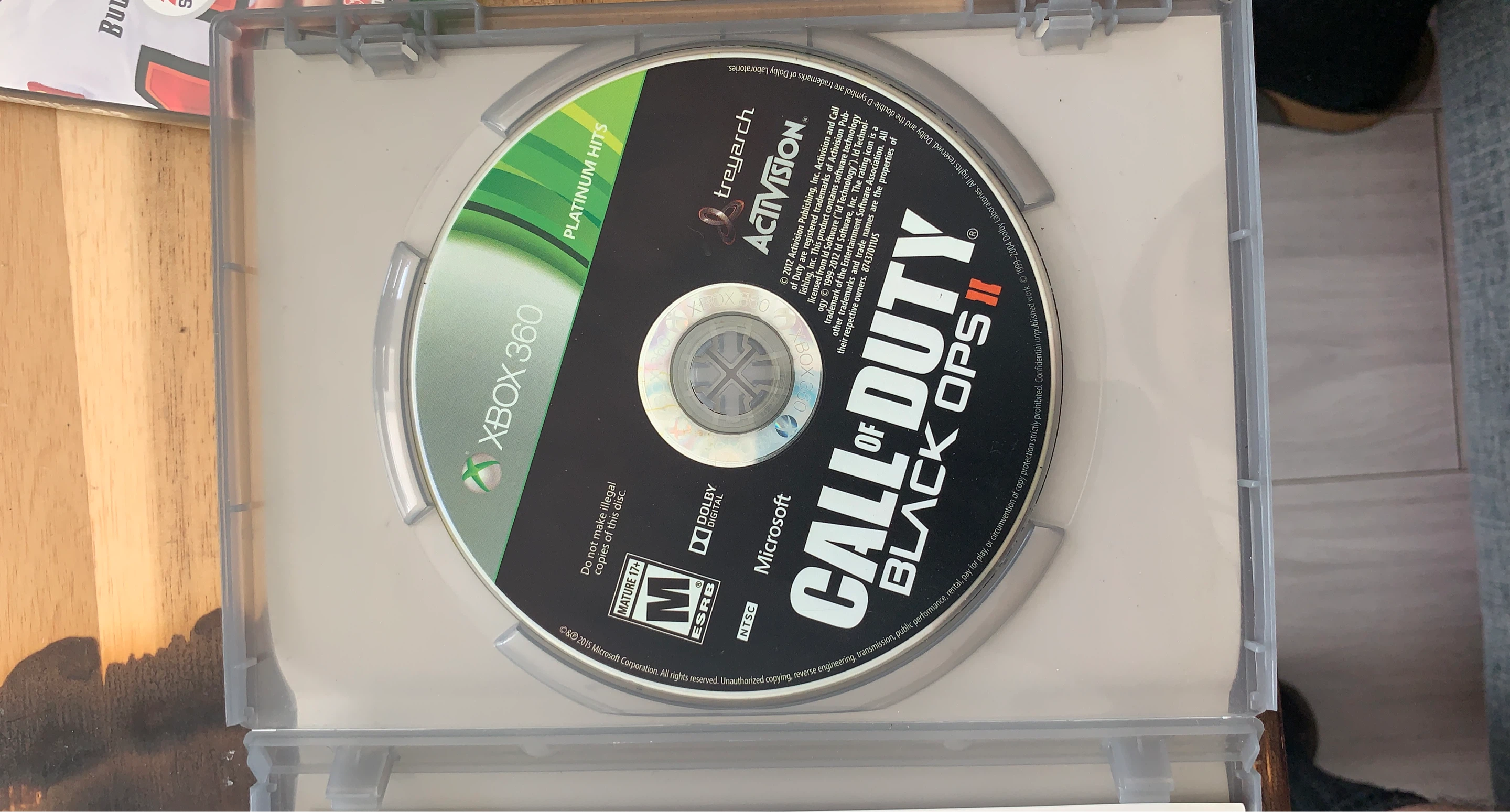 Call of Duty Black Ops II Platinum Hits Xbox 360 Game