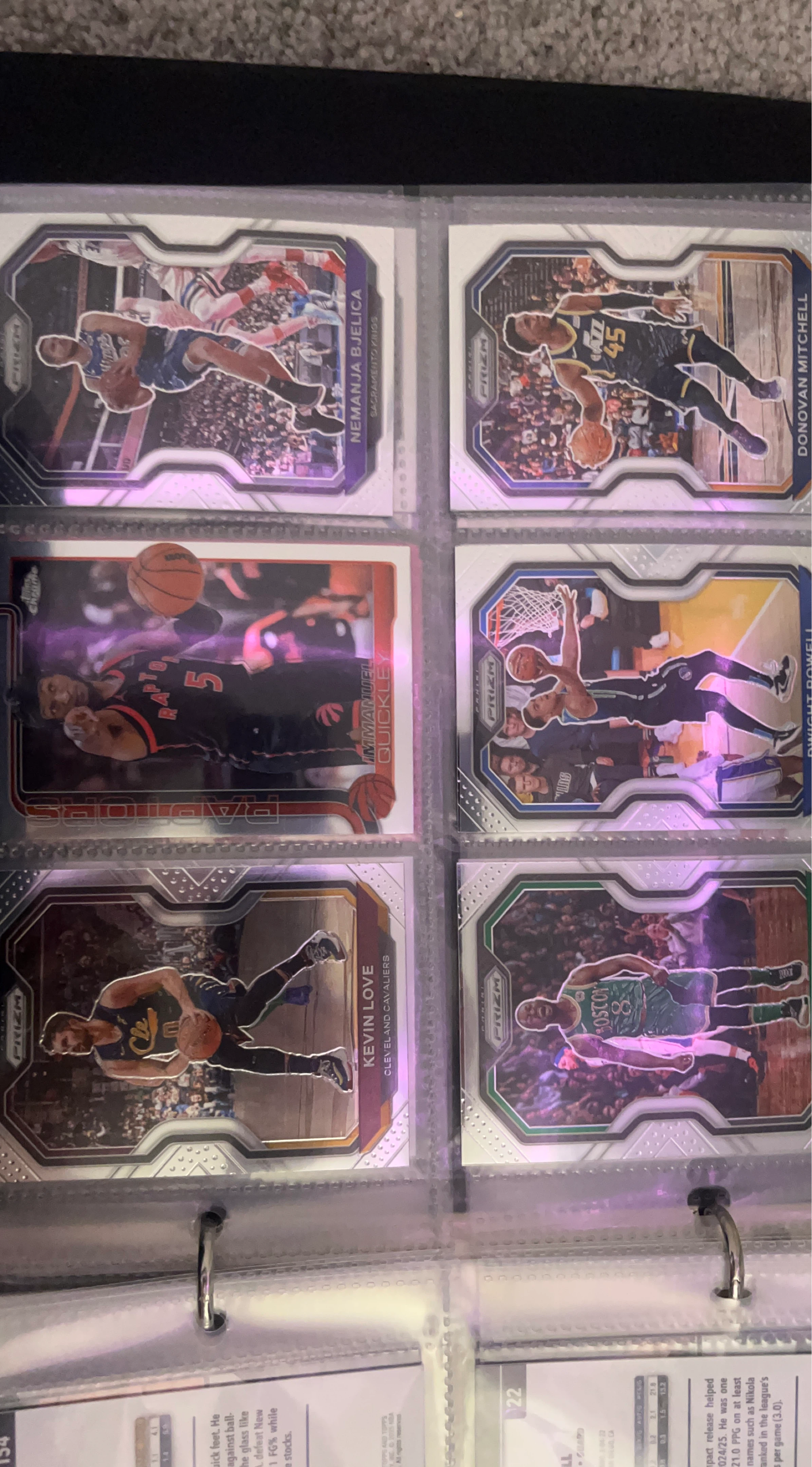 Panini Prizm NBA Basketball Trading Cards
